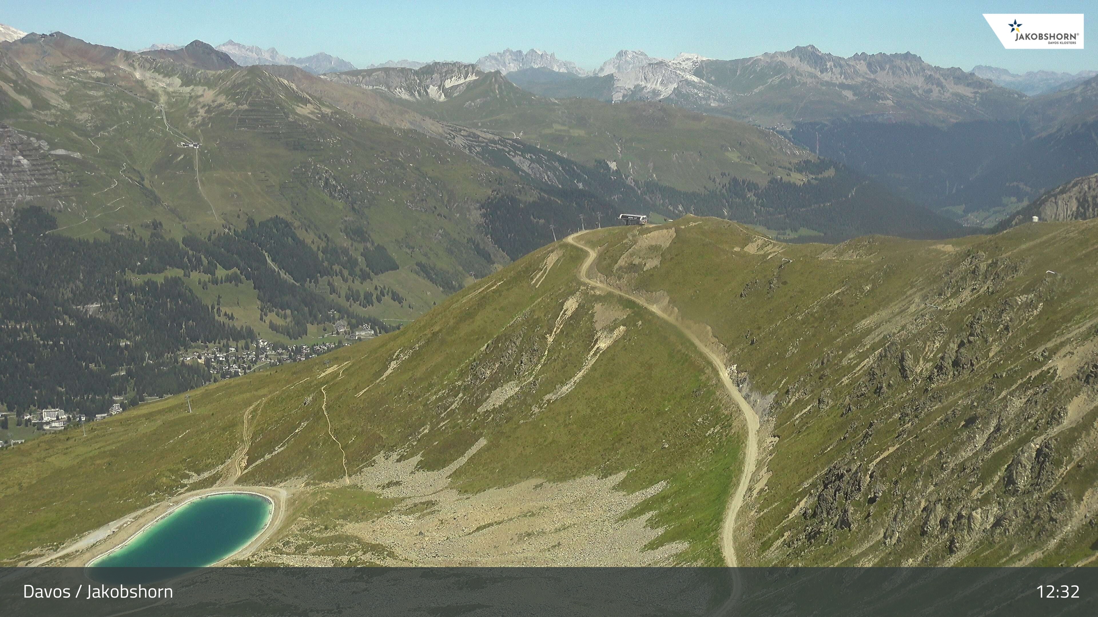 Archived image Webcam Jakobshorn - View to Brämabüel