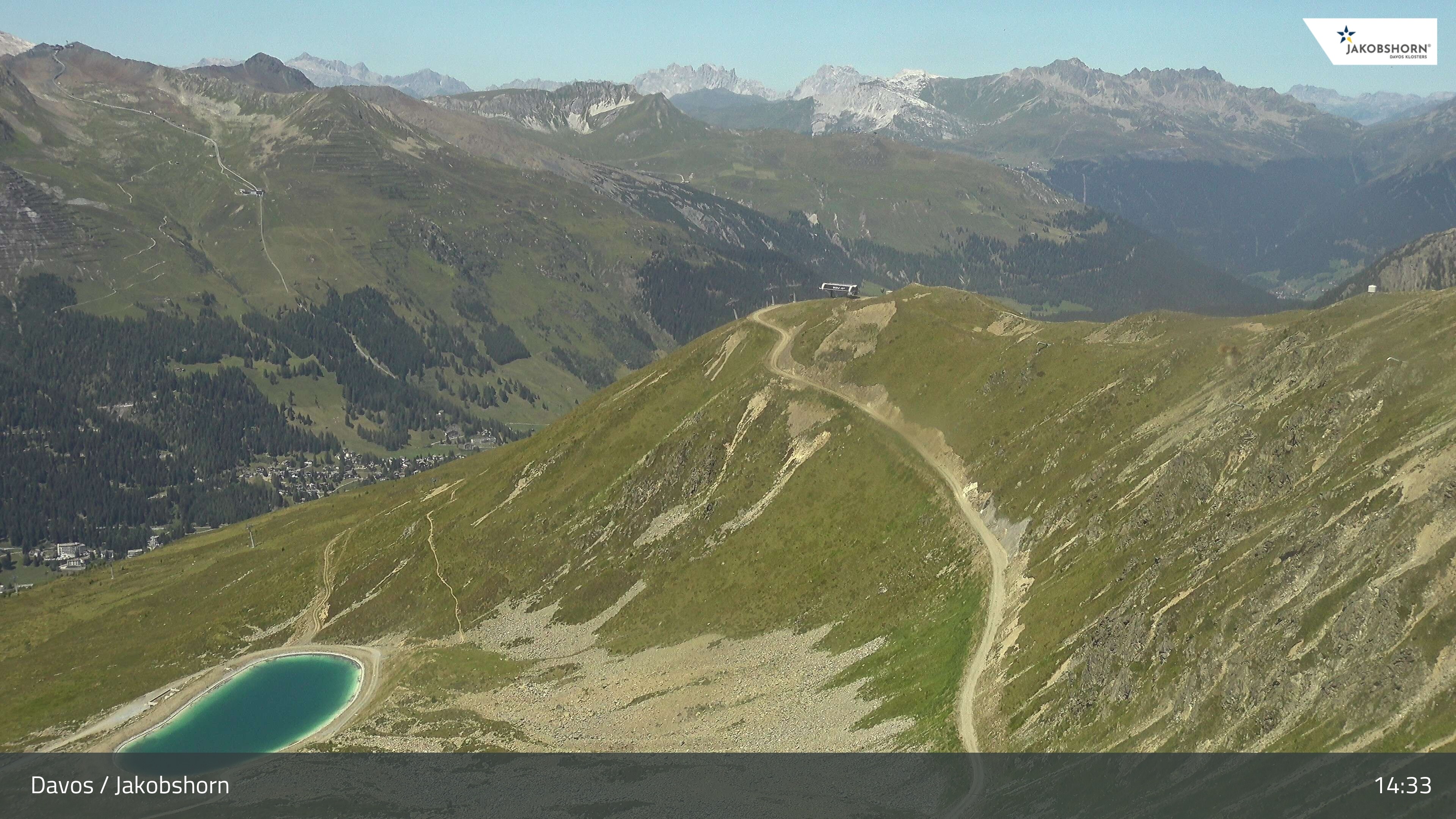 Archived image Webcam Jakobshorn - View to Brämabüel