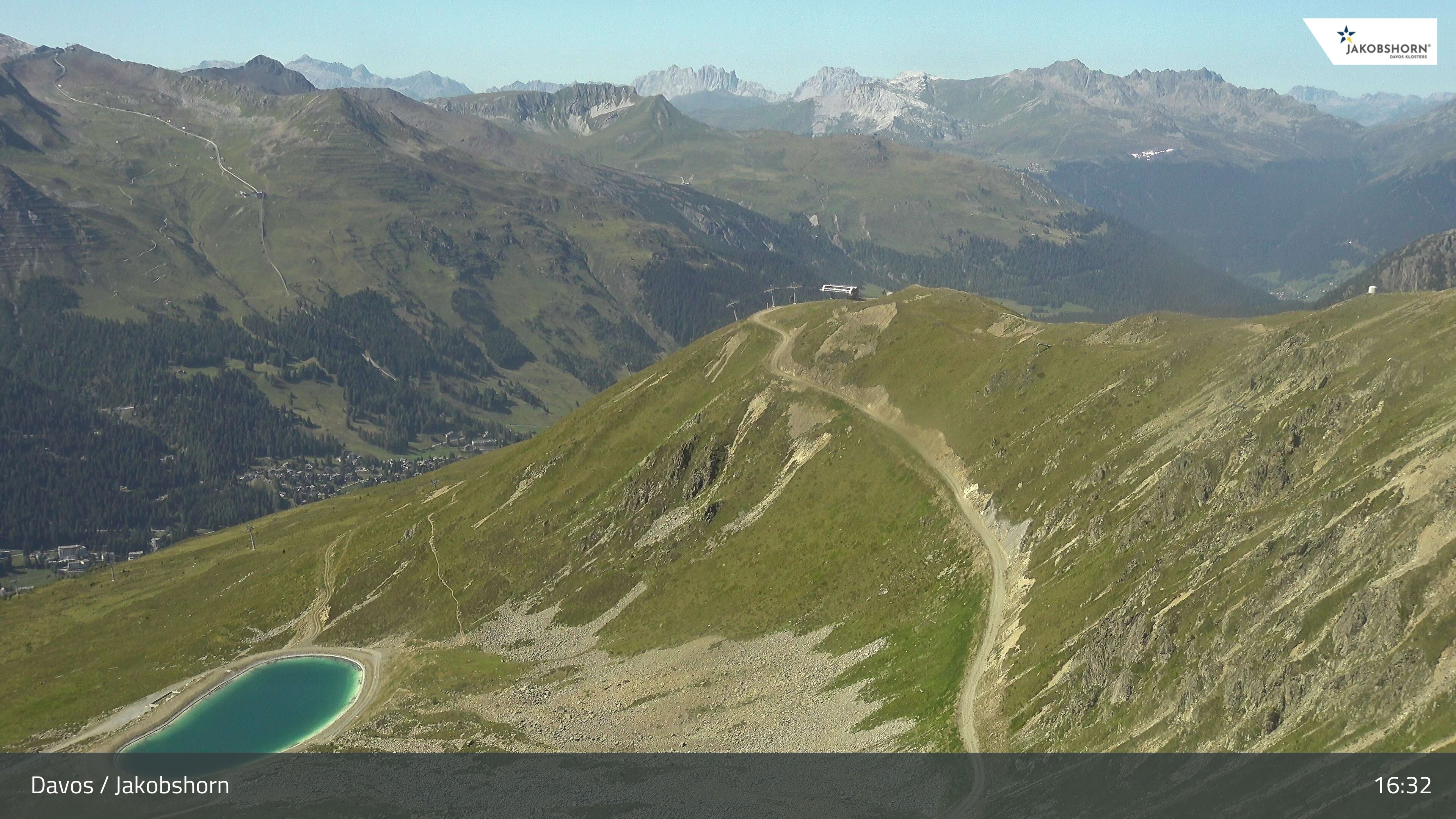 Archived image Webcam Jakobshorn - View to Brämabüel