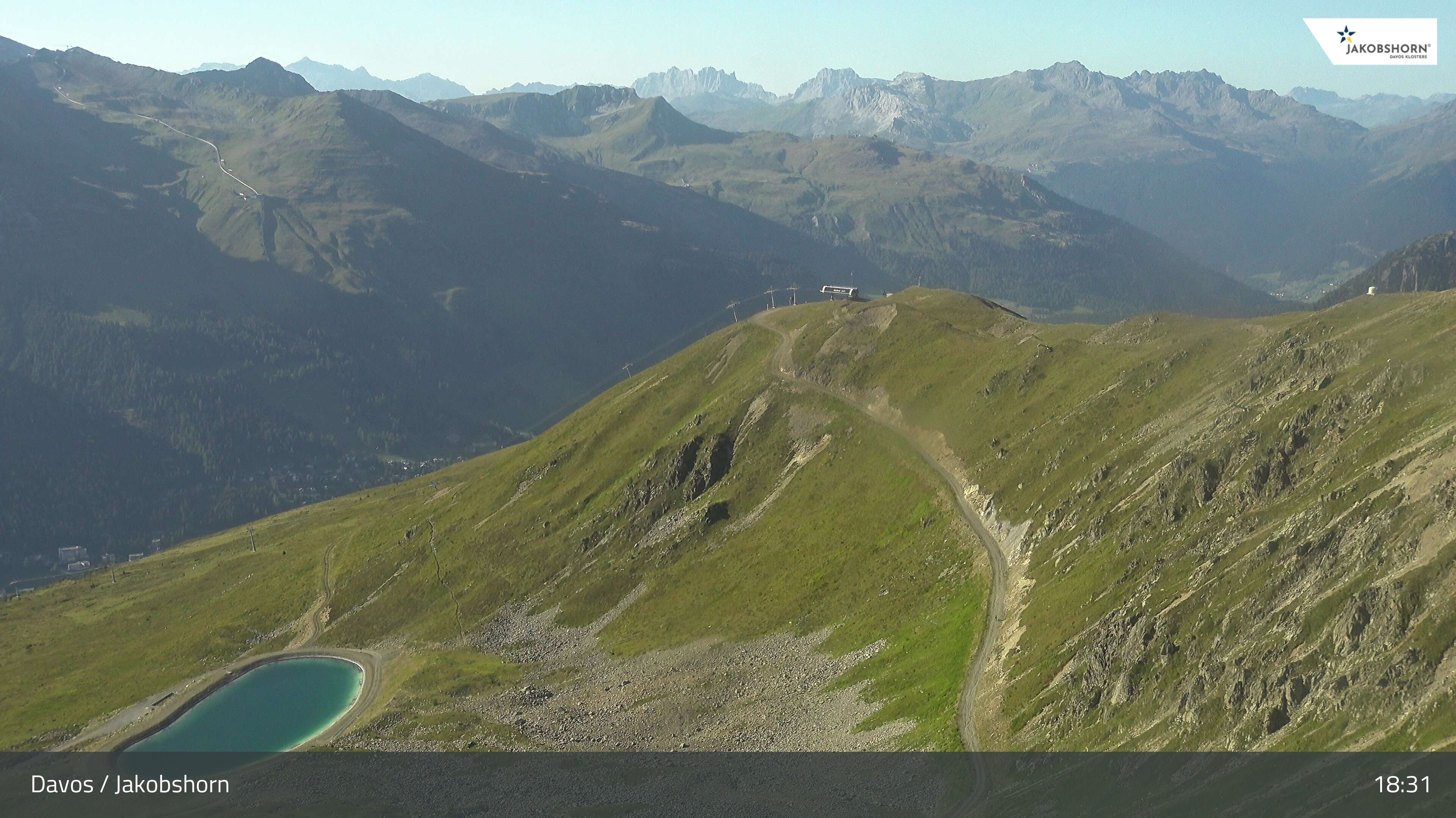 Archived image Webcam Jakobshorn - View to Brämabüel