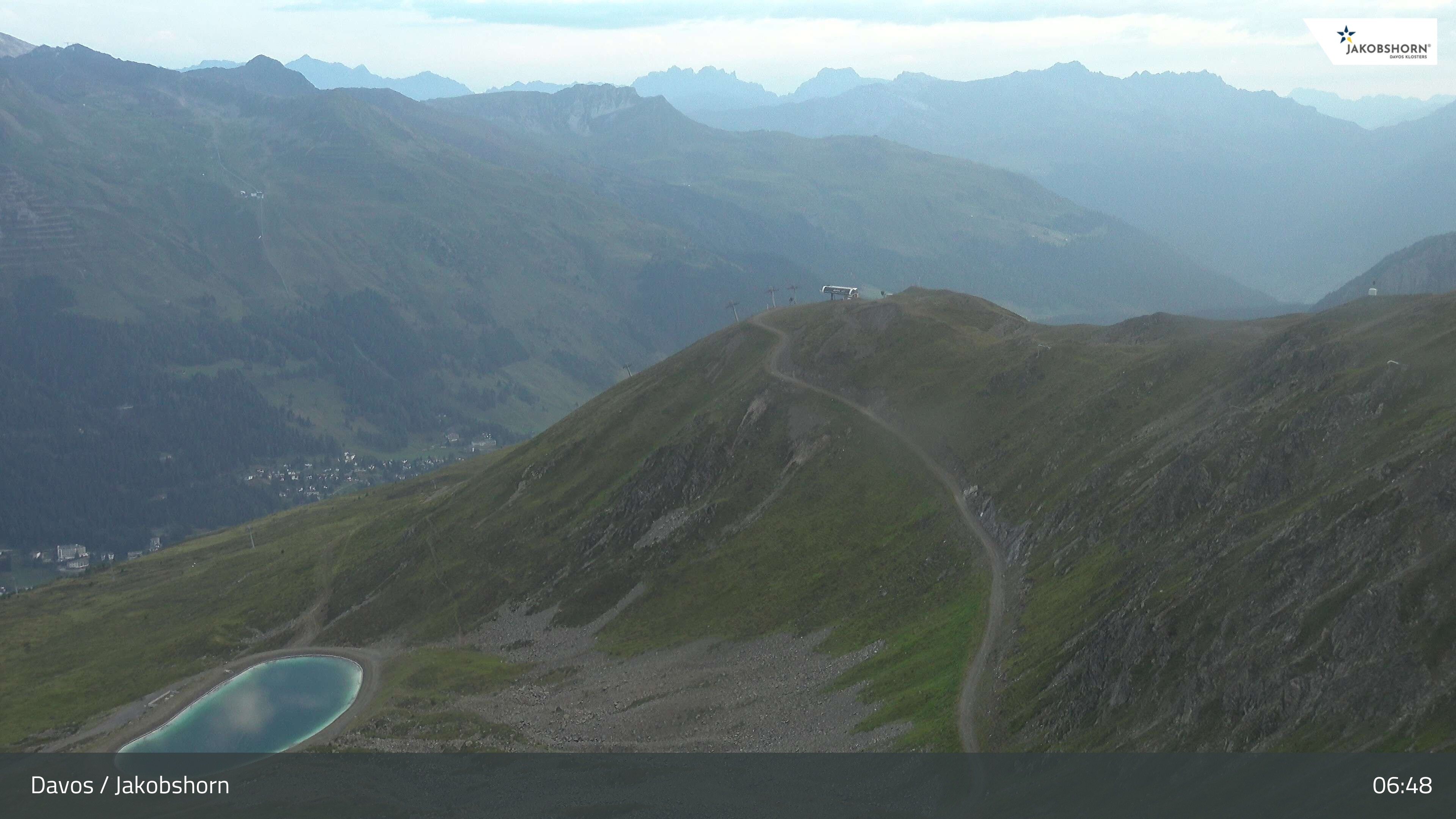 Archived image Webcam Jakobshorn - View to Brämabüel