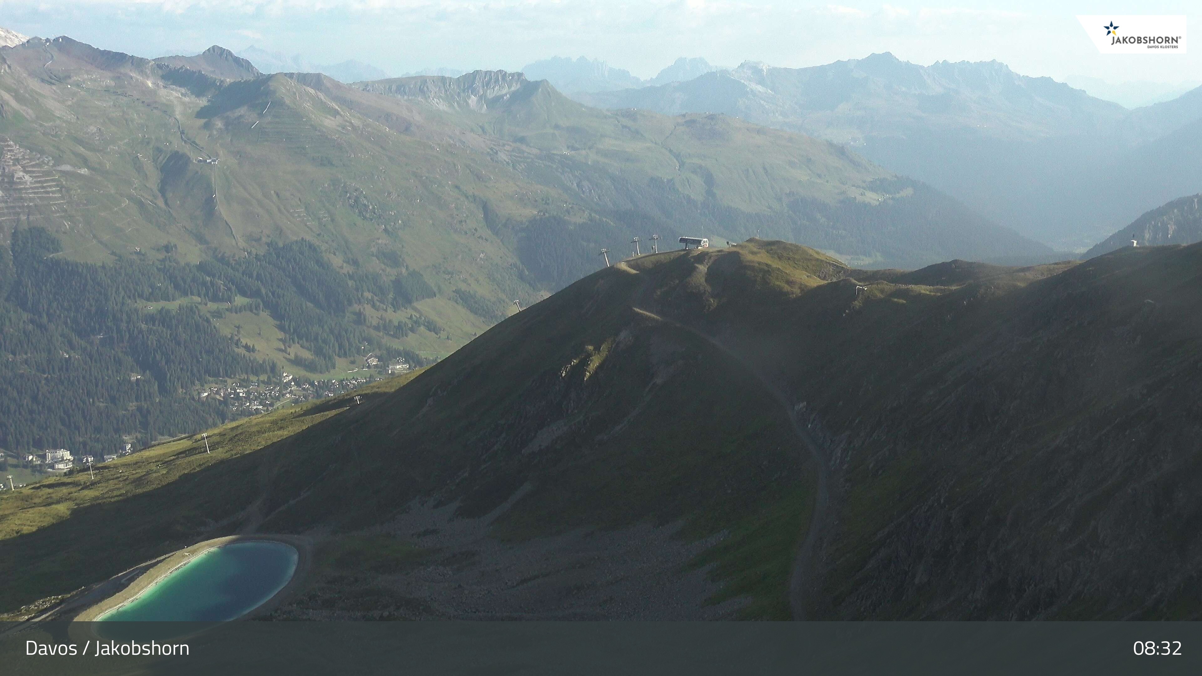 Archived image Webcam Jakobshorn - View to Brämabüel