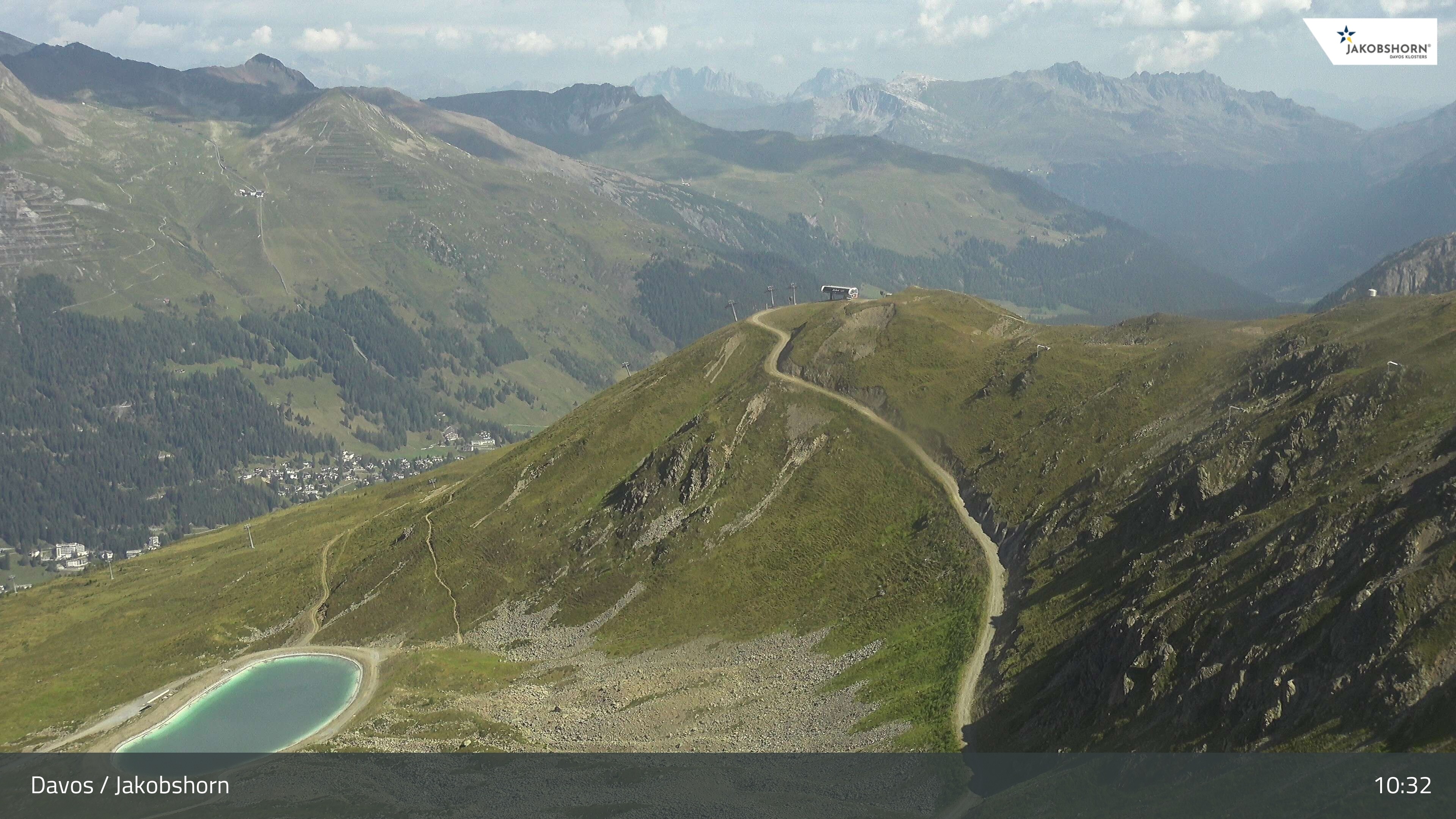 Archived image Webcam Jakobshorn - View to Brämabüel