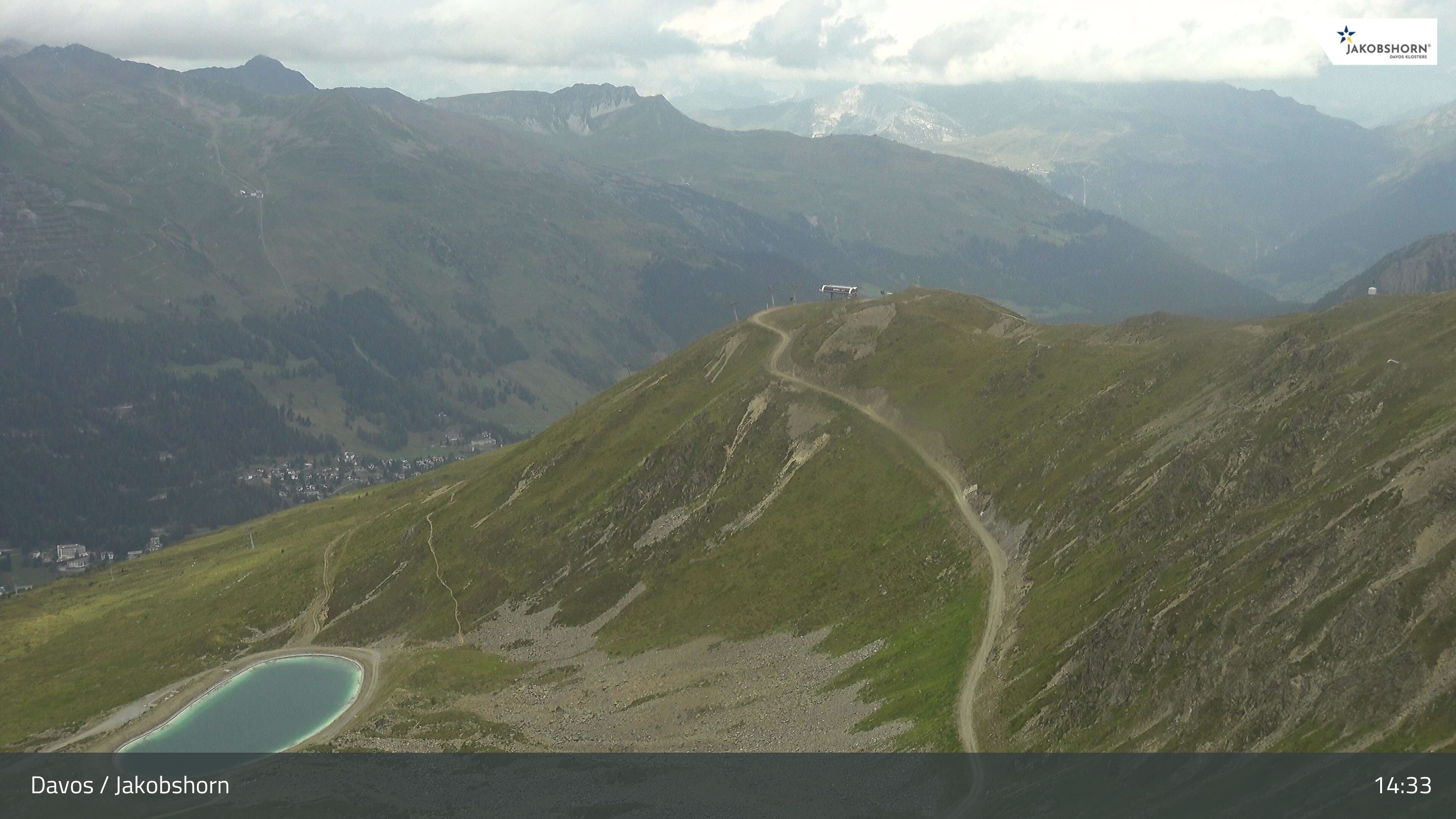 Archived image Webcam Jakobshorn - View to Brämabüel