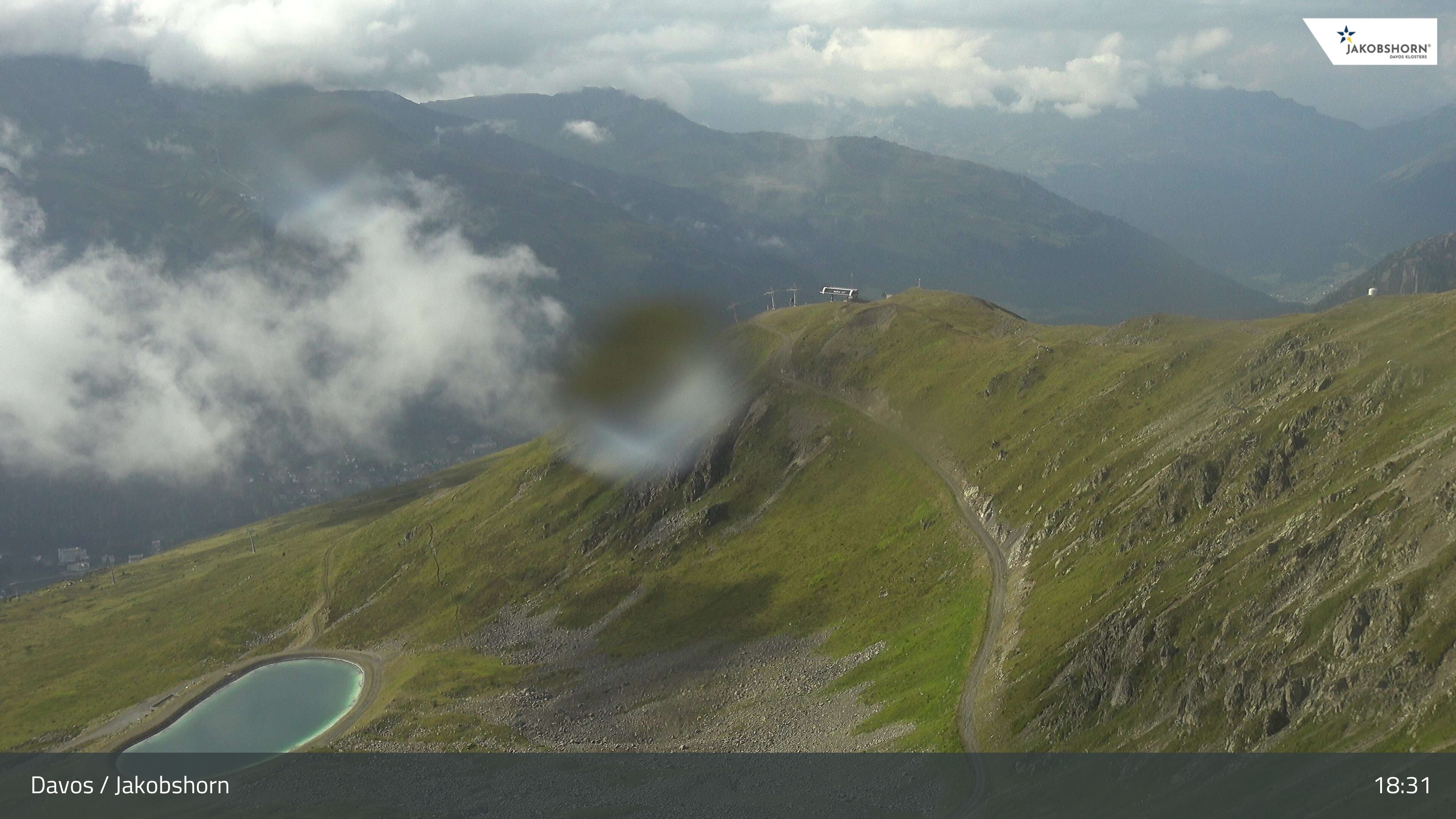 Archived image Webcam Jakobshorn - View to Brämabüel