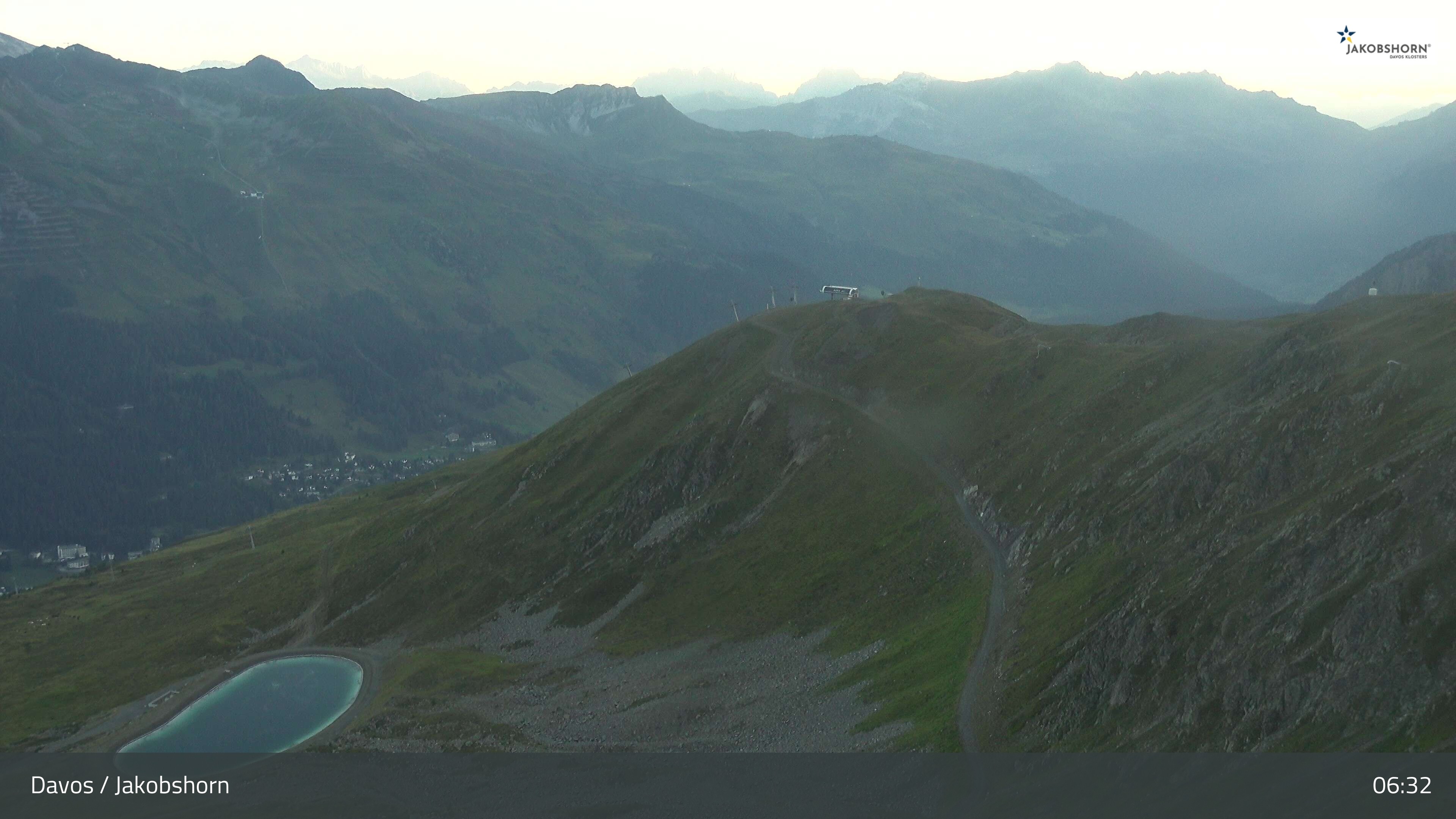 Archived image Webcam Jakobshorn - View to Brämabüel