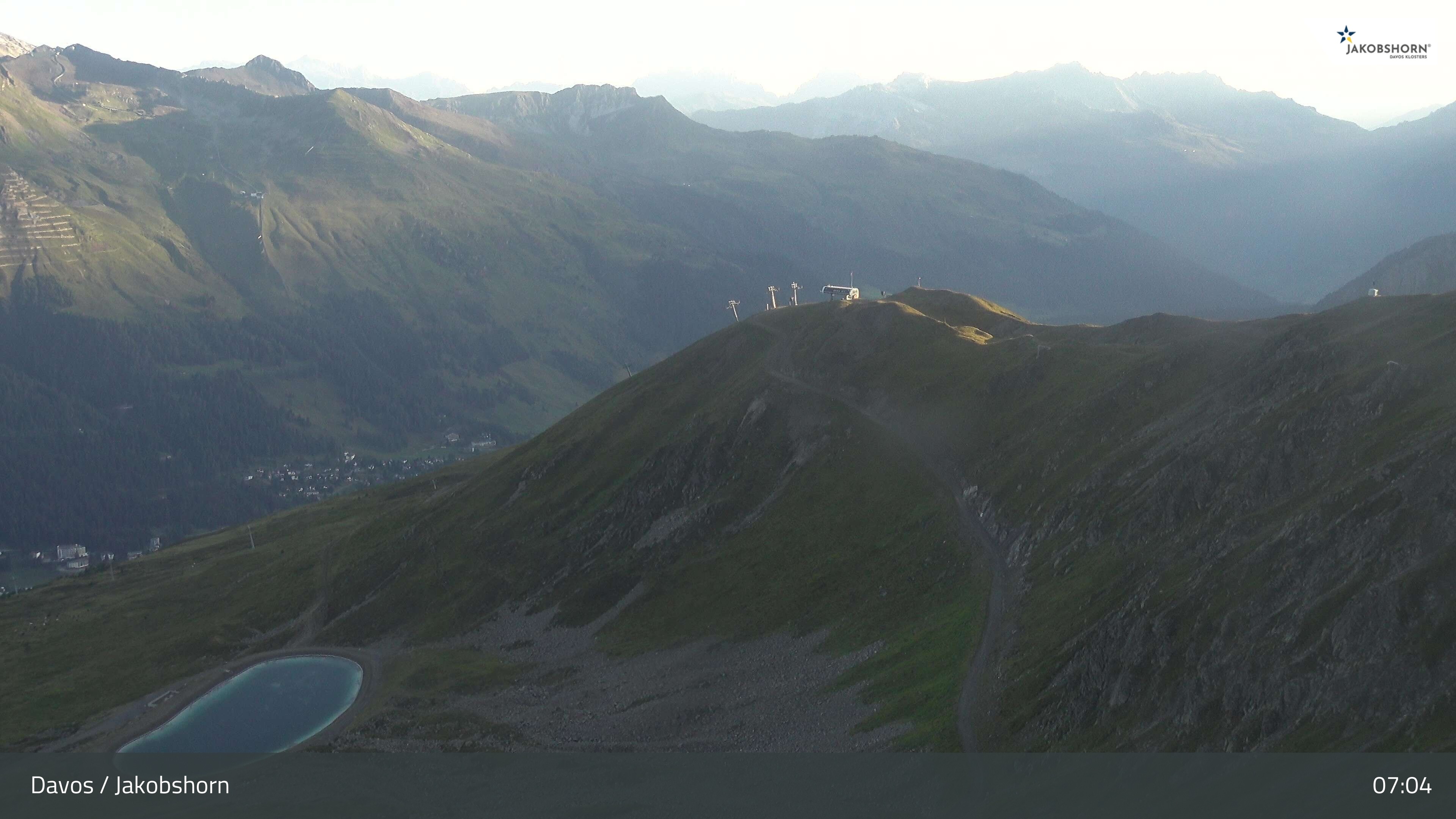 Archived image Webcam Jakobshorn - View to Brämabüel