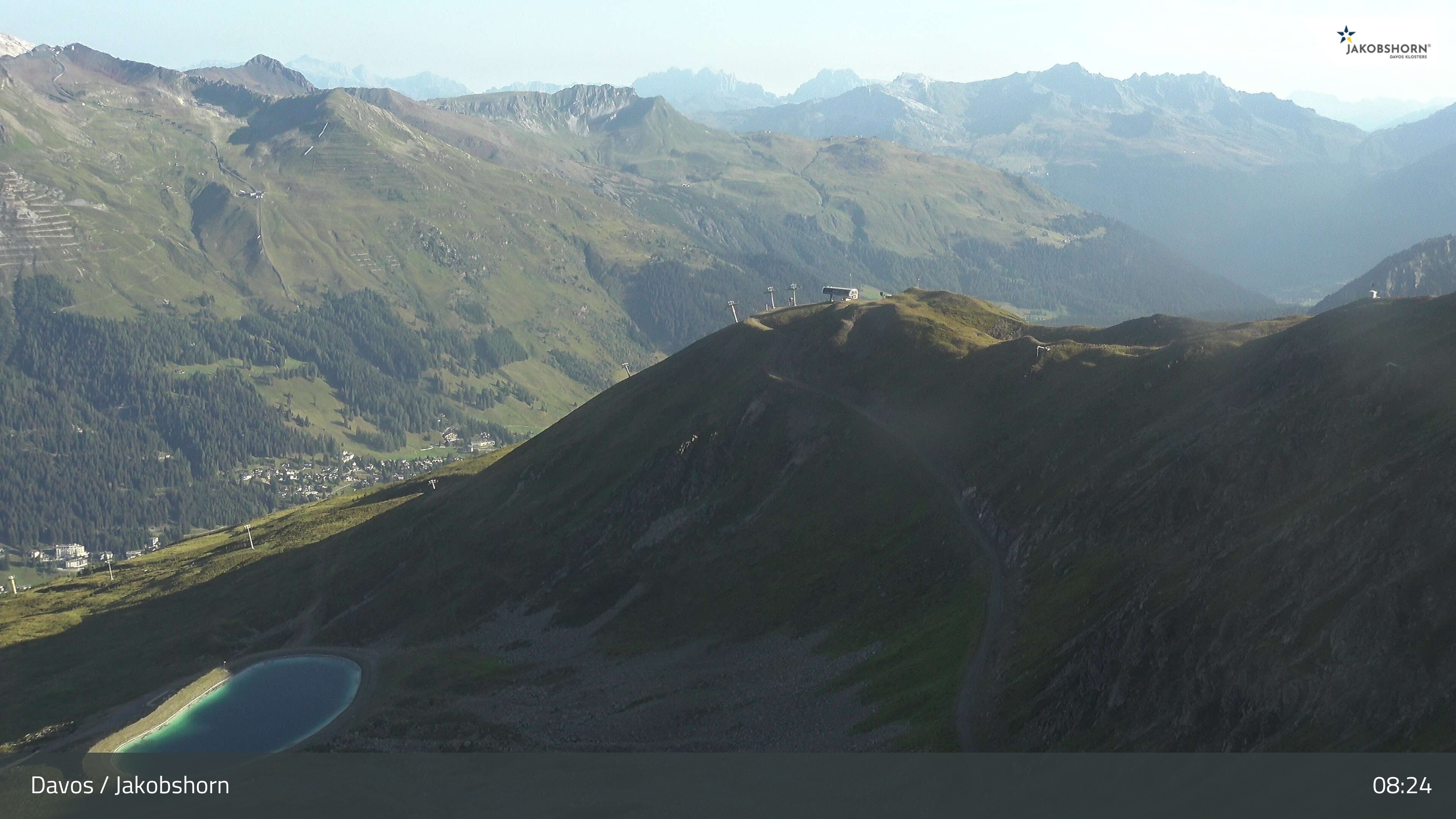 Archived image Webcam Jakobshorn - View to Brämabüel