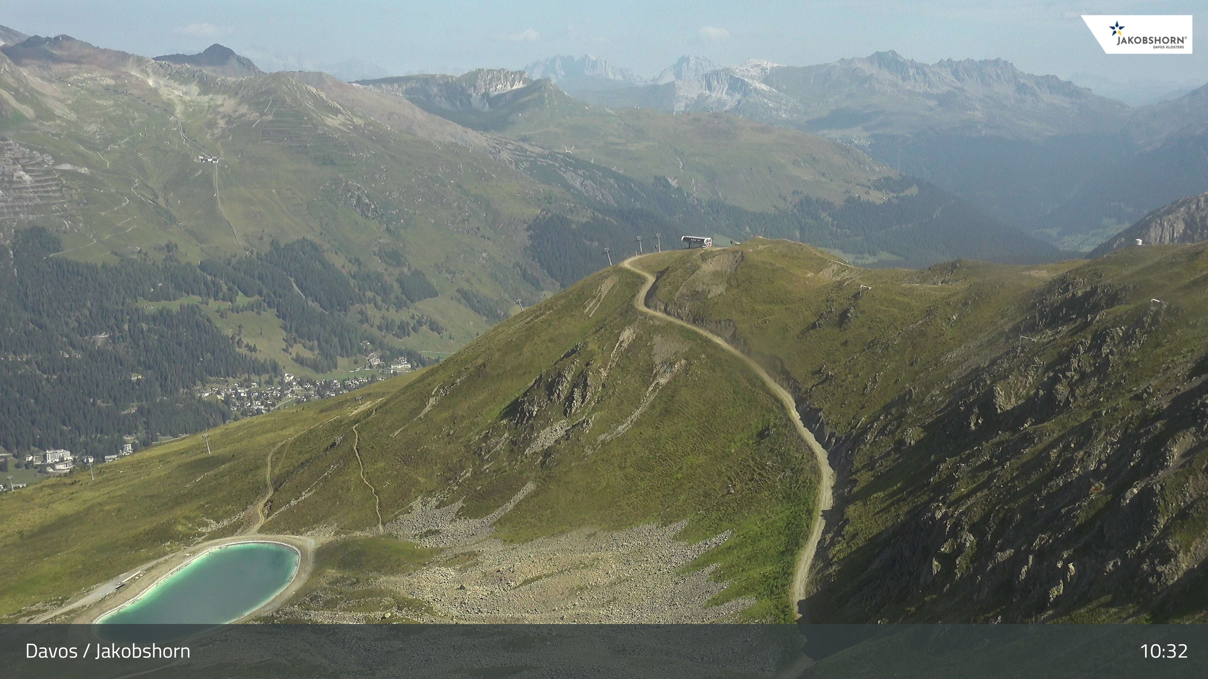 Archived image Webcam Jakobshorn - View to Brämabüel