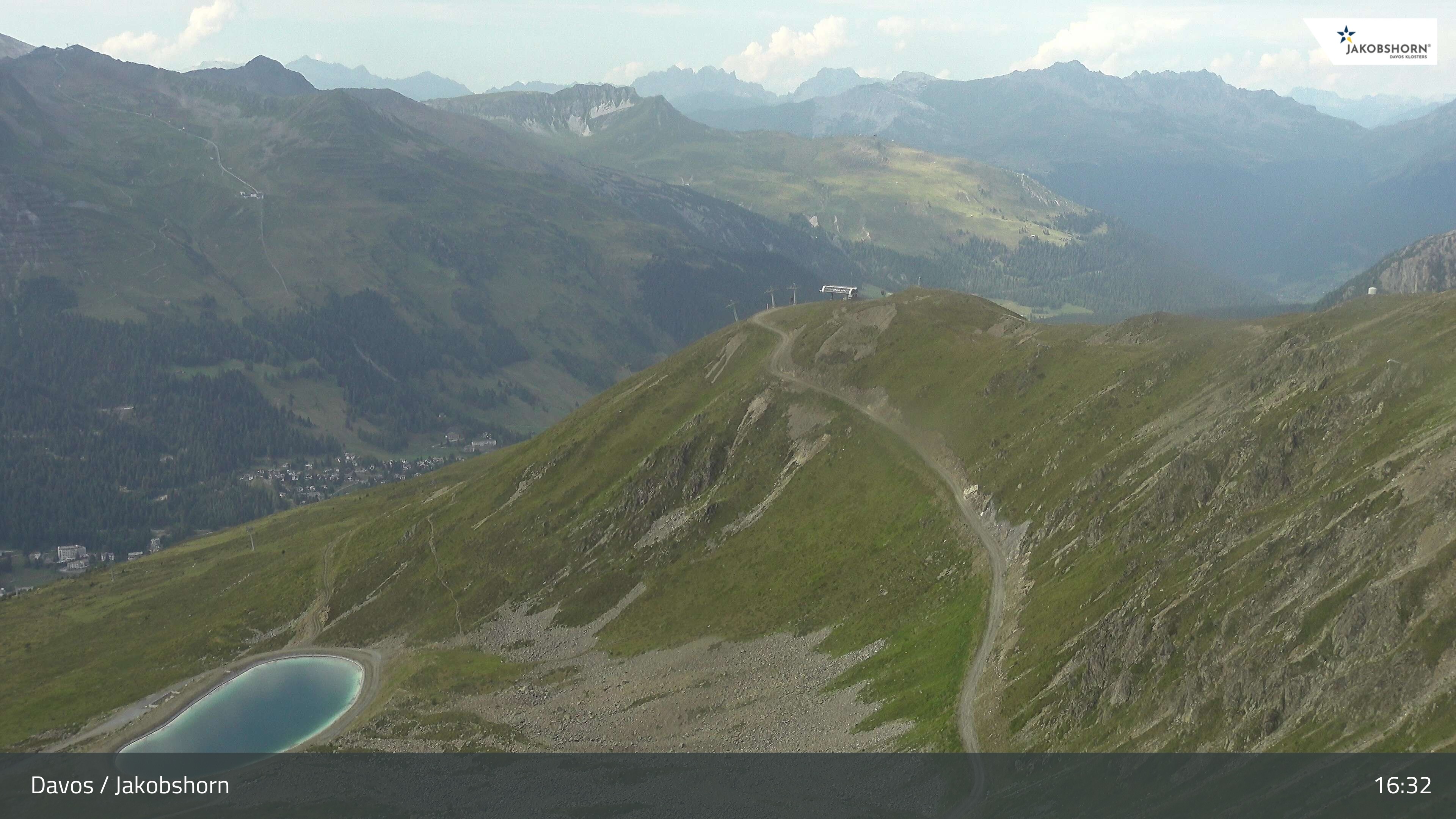 Archived image Webcam Jakobshorn - View to Brämabüel