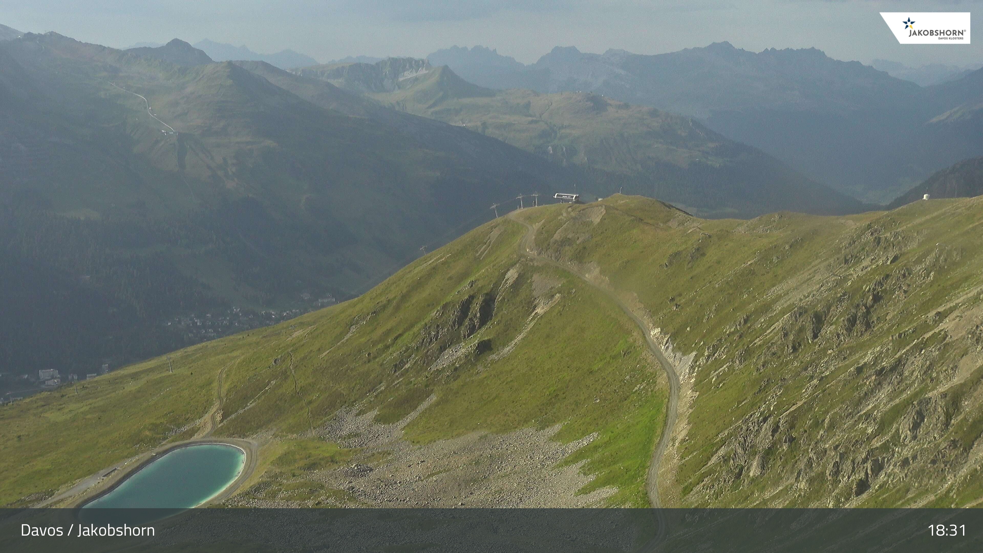 Archived image Webcam Jakobshorn - View to Brämabüel