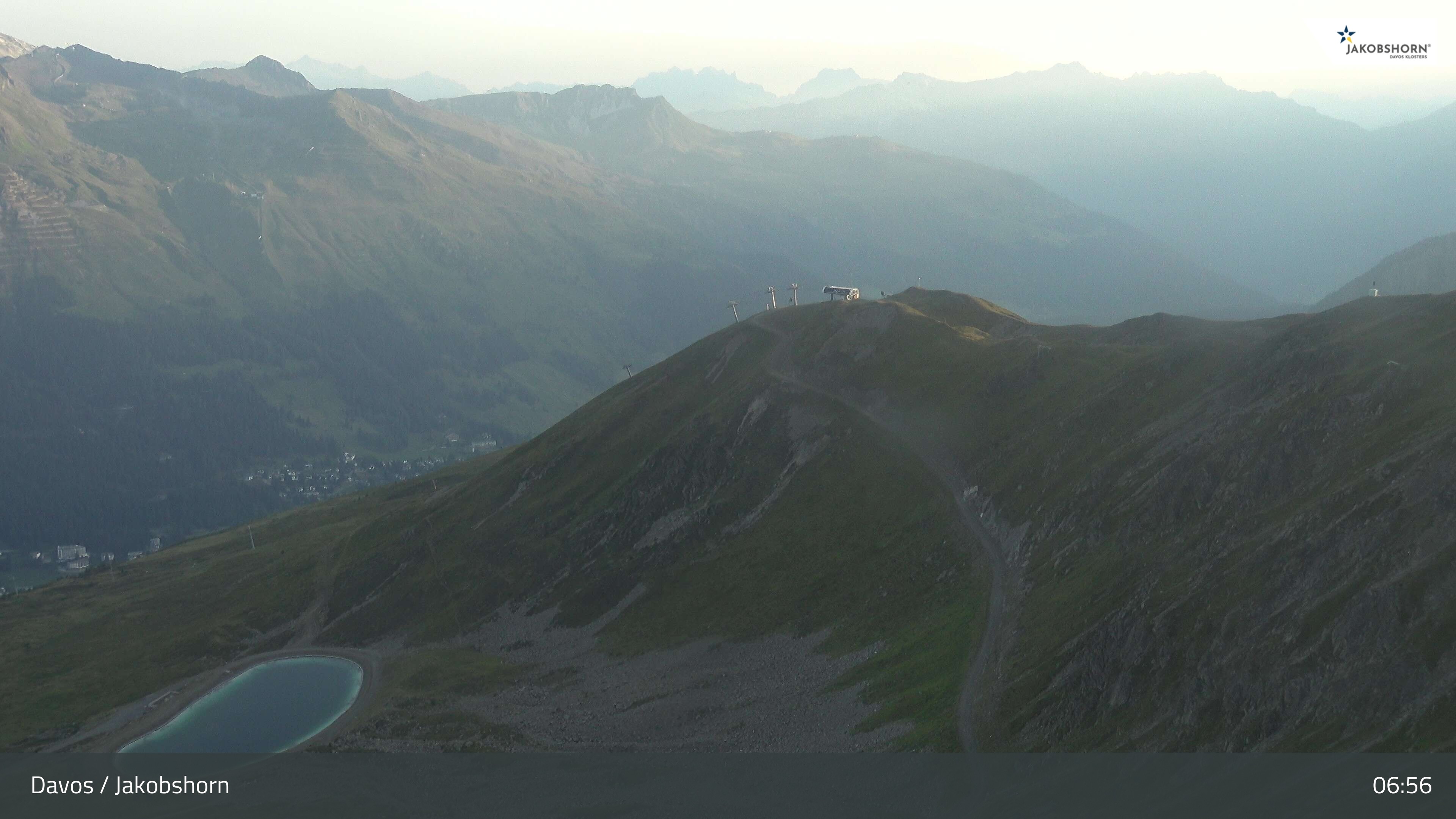 Archived image Webcam Jakobshorn - View to Brämabüel