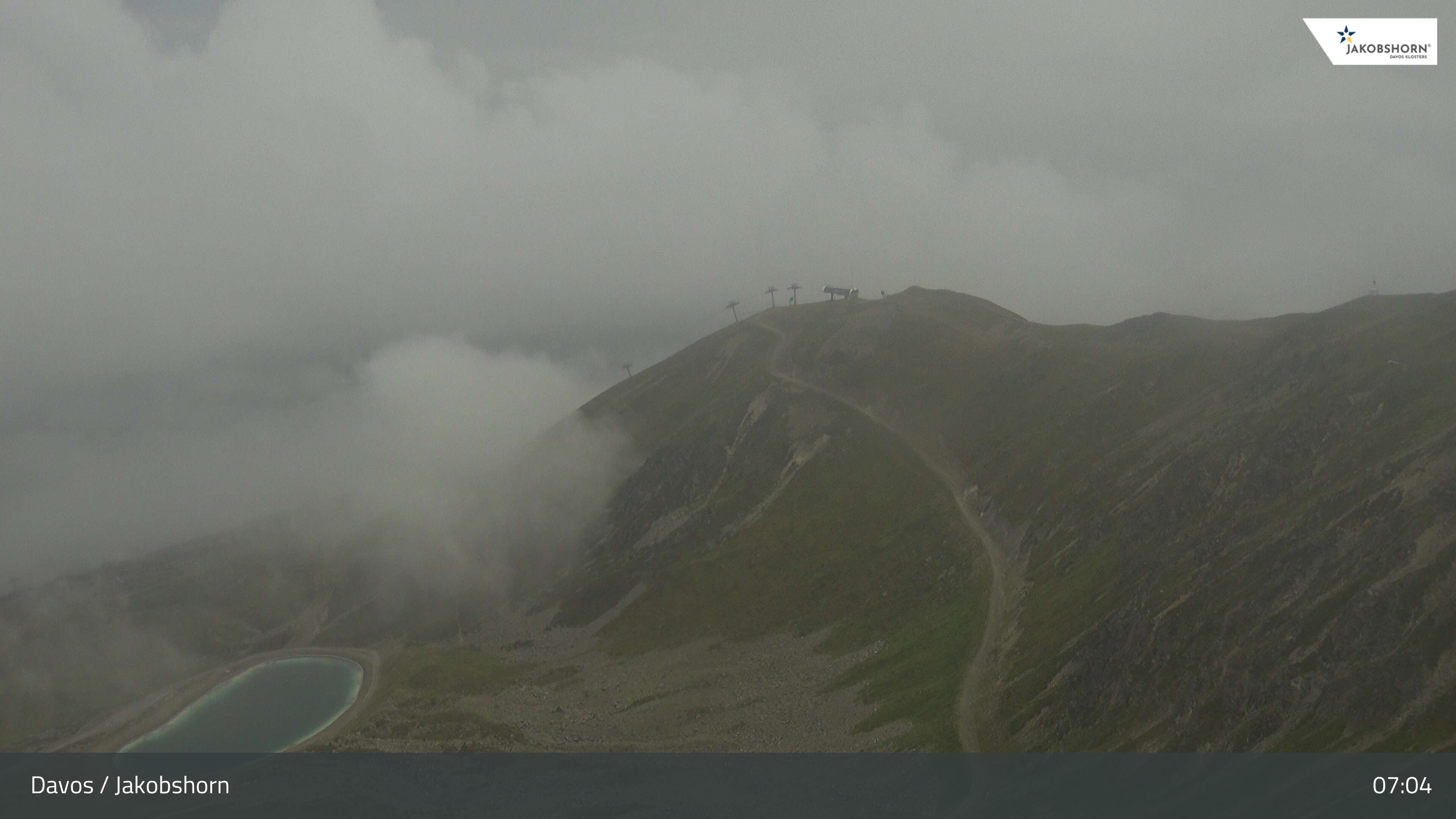 Archived image Webcam Jakobshorn - View to Brämabüel