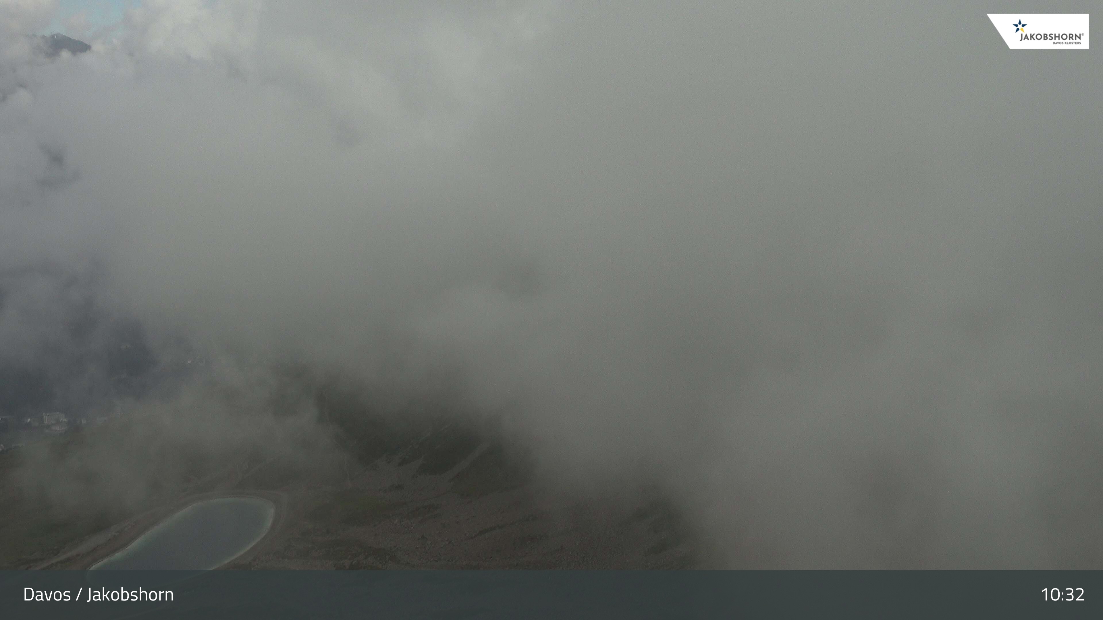Archiv Foto Webcam Jakobshorn - Blick Richtung Brämabüel