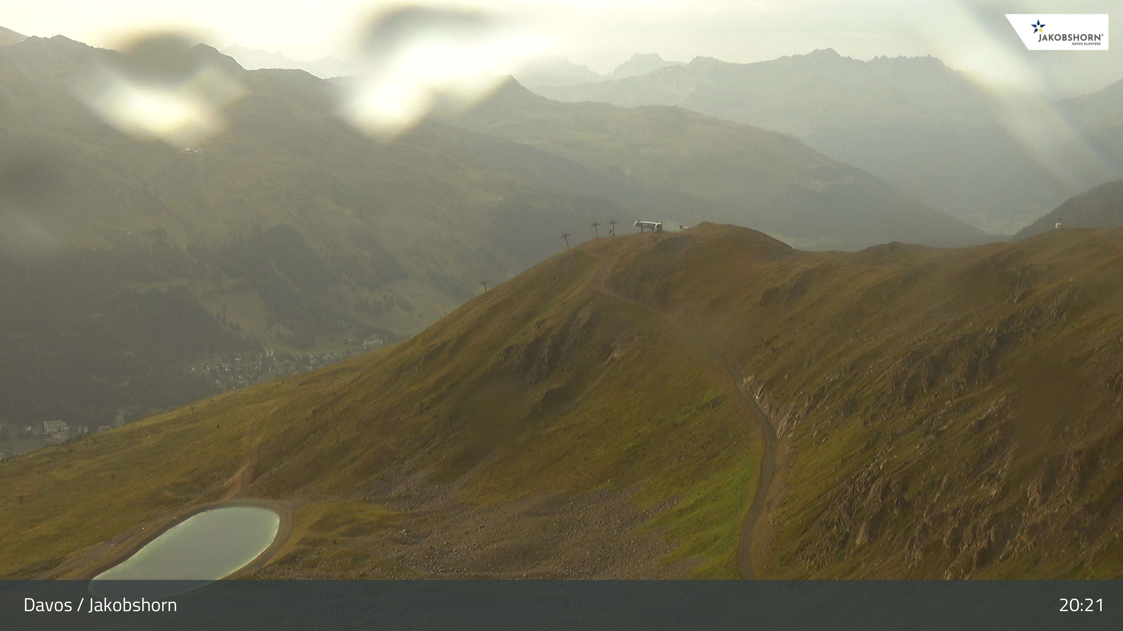 Archiv Foto Webcam Jakobshorn - Blick Richtung Brämabüel