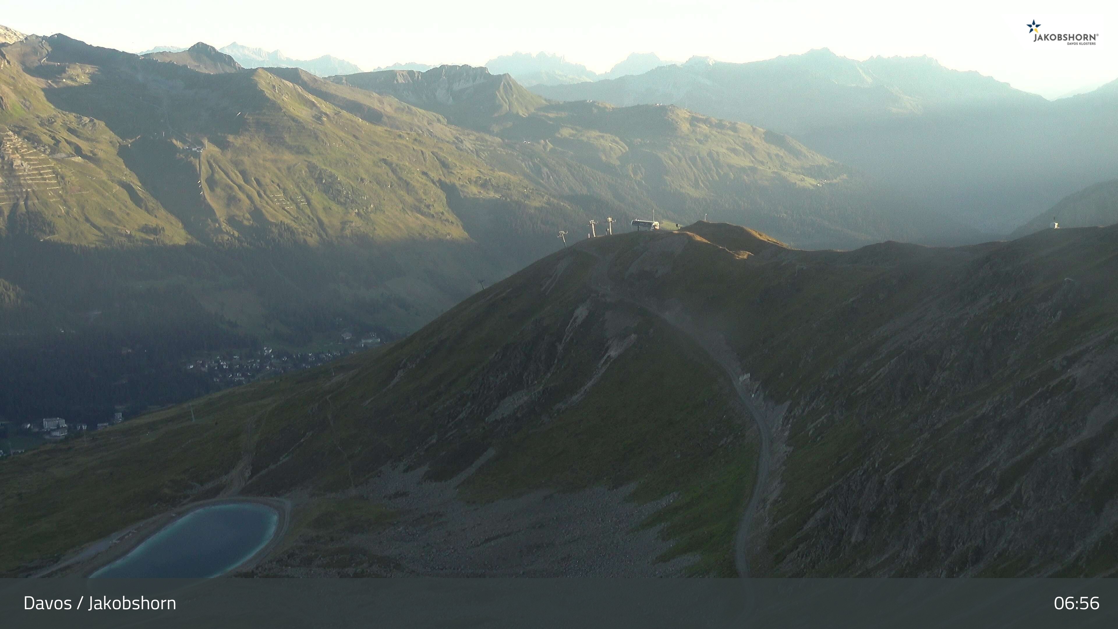 Archived image Webcam Jakobshorn - View to Brämabüel