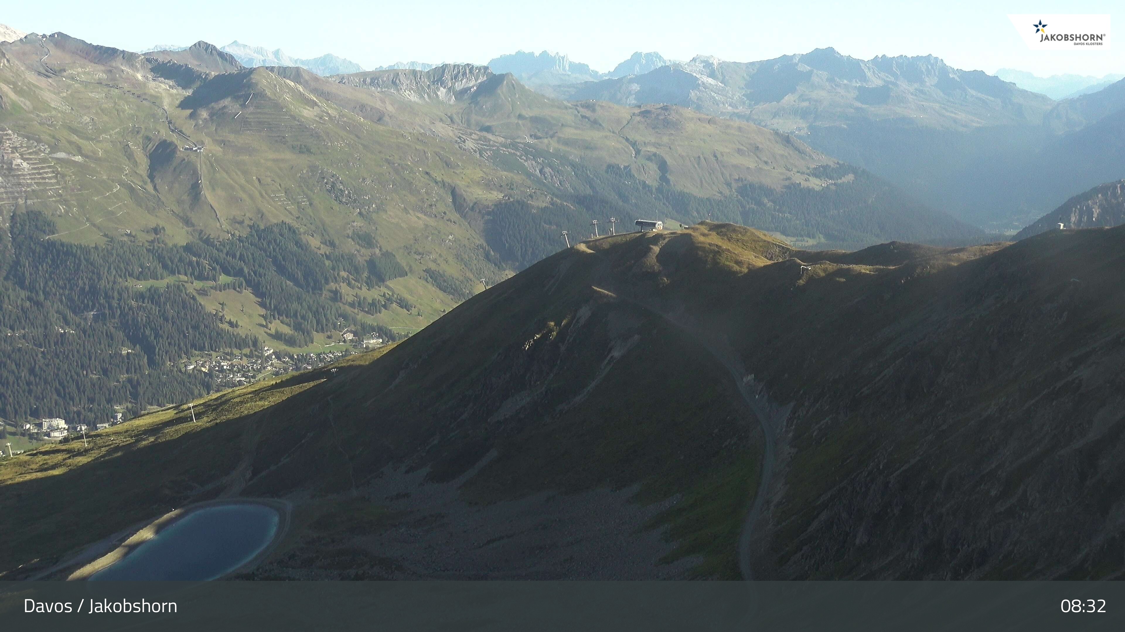 Archived image Webcam Jakobshorn - View to Brämabüel