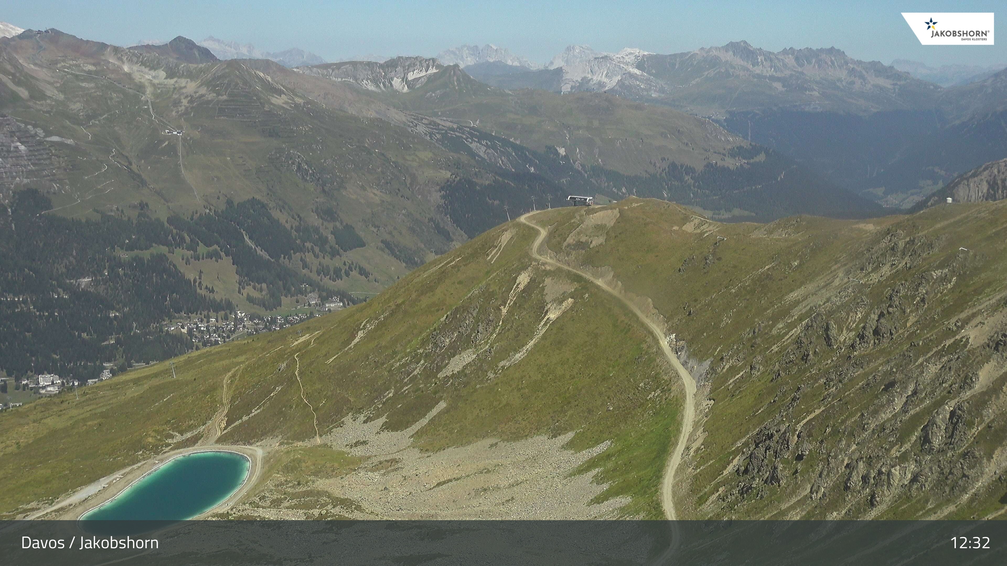 Archived image Webcam Jakobshorn - View to Brämabüel
