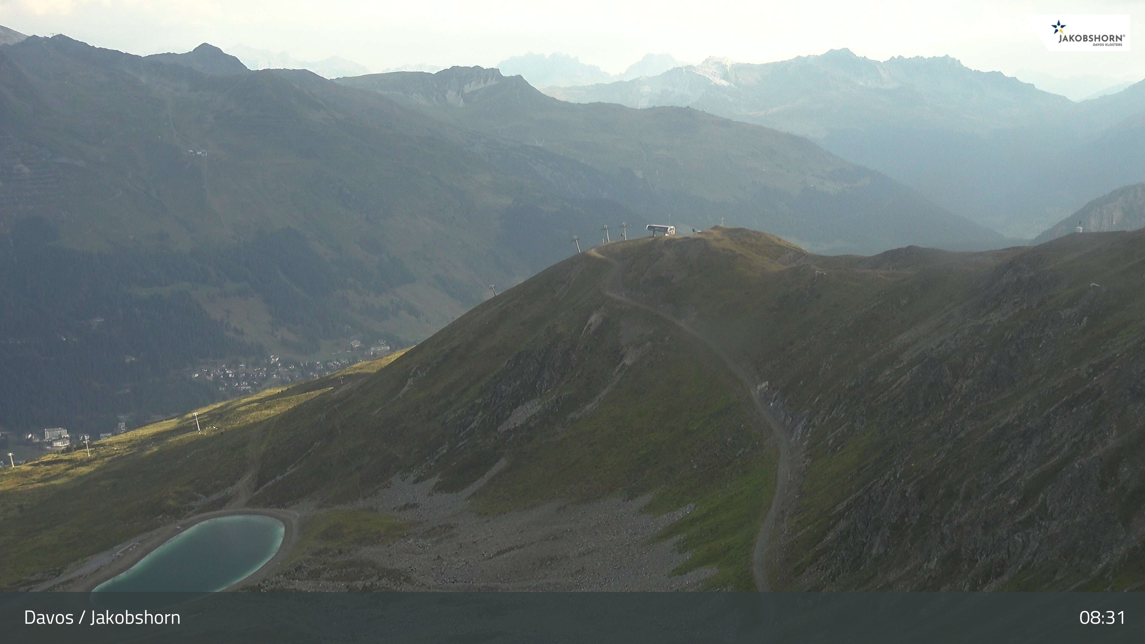 Archived image Webcam Jakobshorn - View to Brämabüel