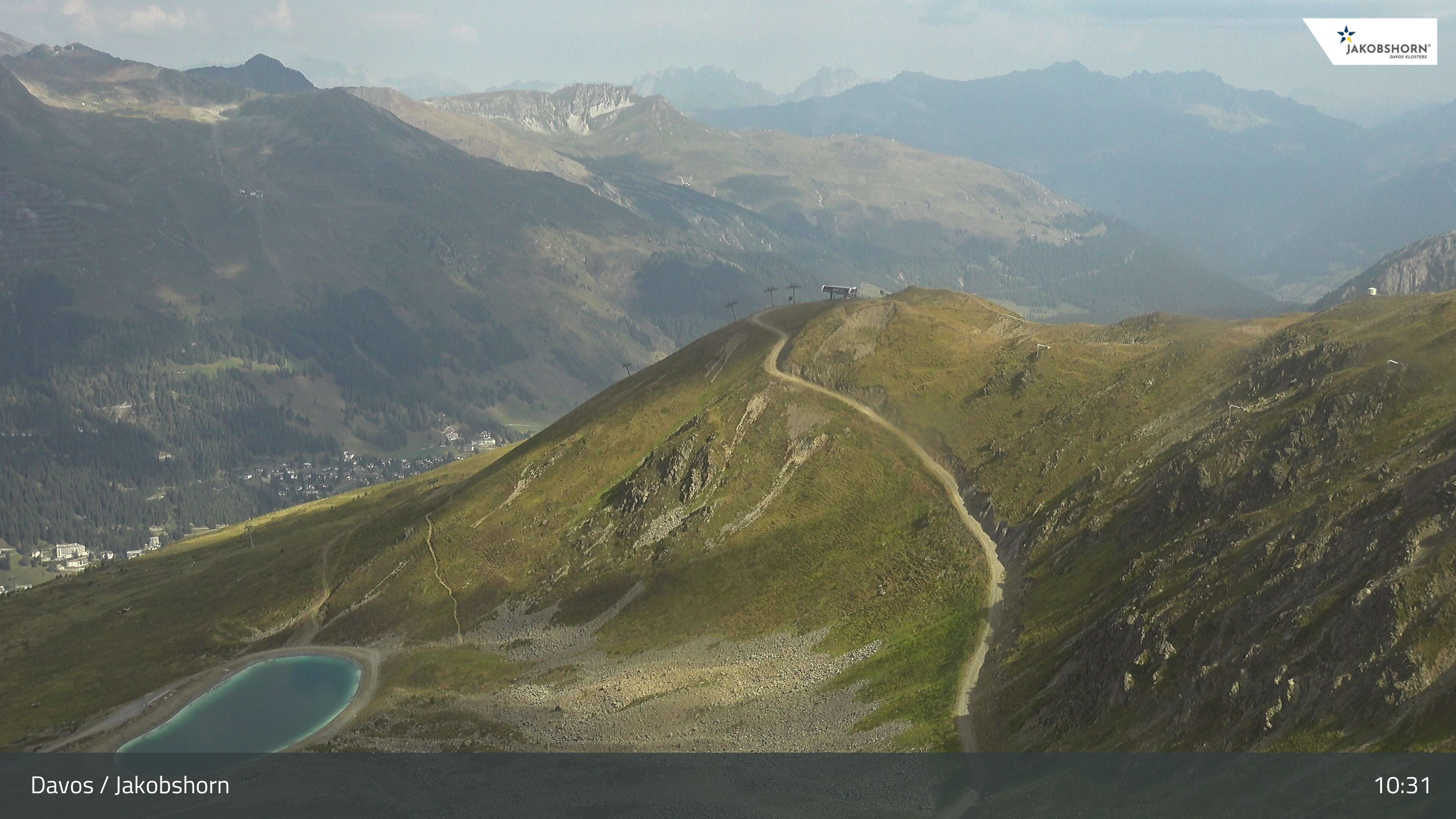 Archived image Webcam Jakobshorn - View to Brämabüel