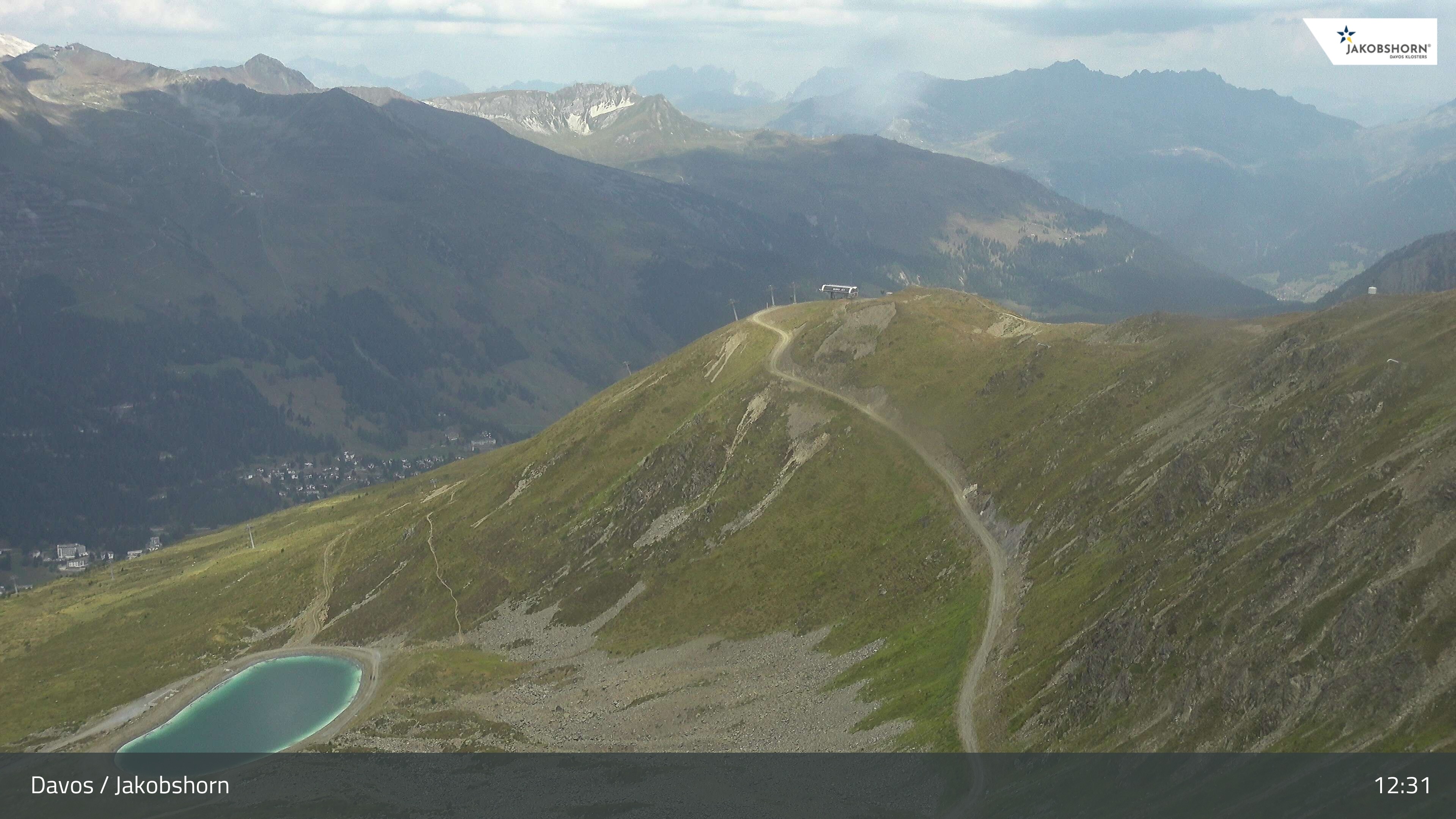 Archived image Webcam Jakobshorn - View to Brämabüel