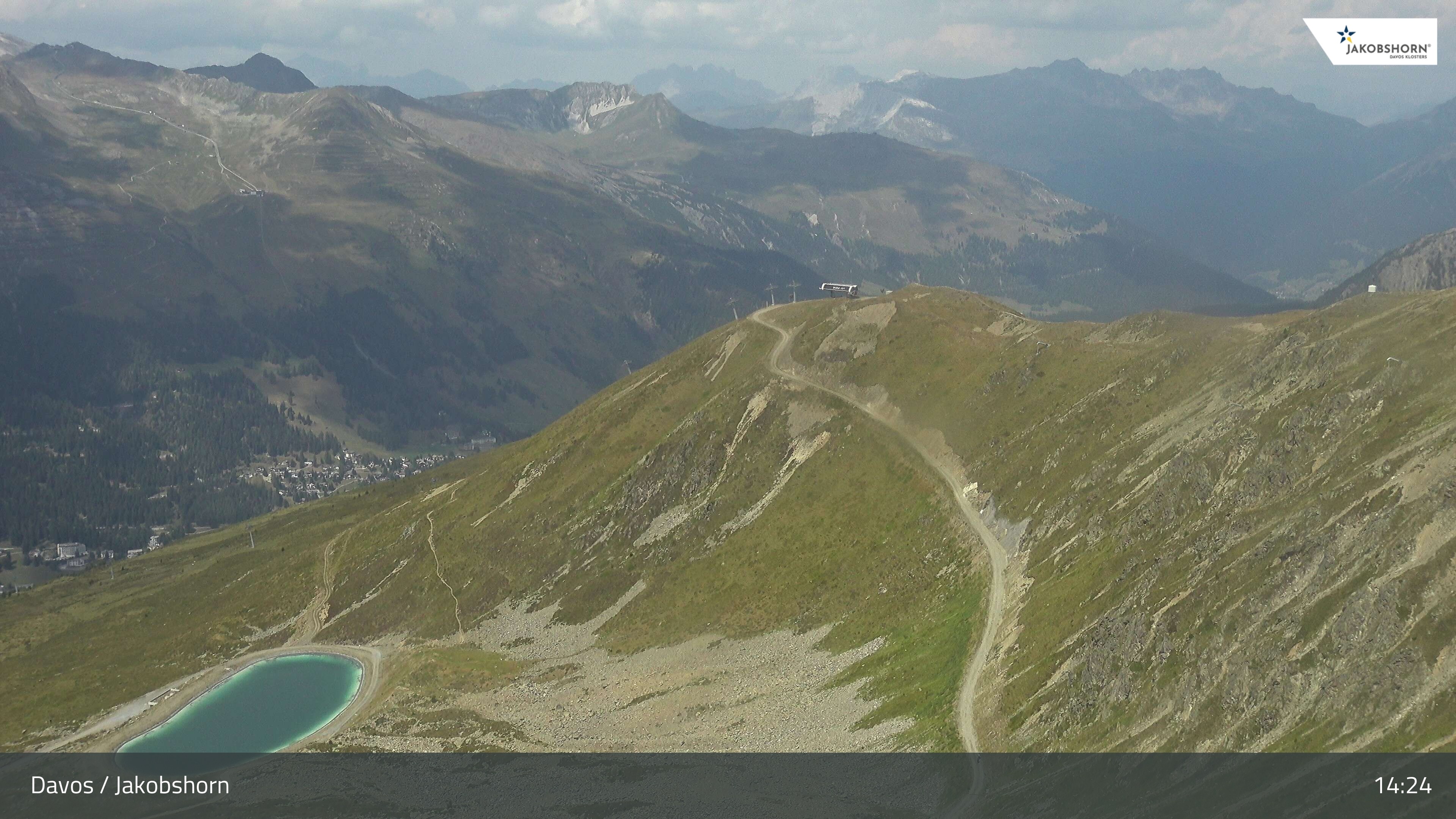 Archived image Webcam Jakobshorn - View to Brämabüel