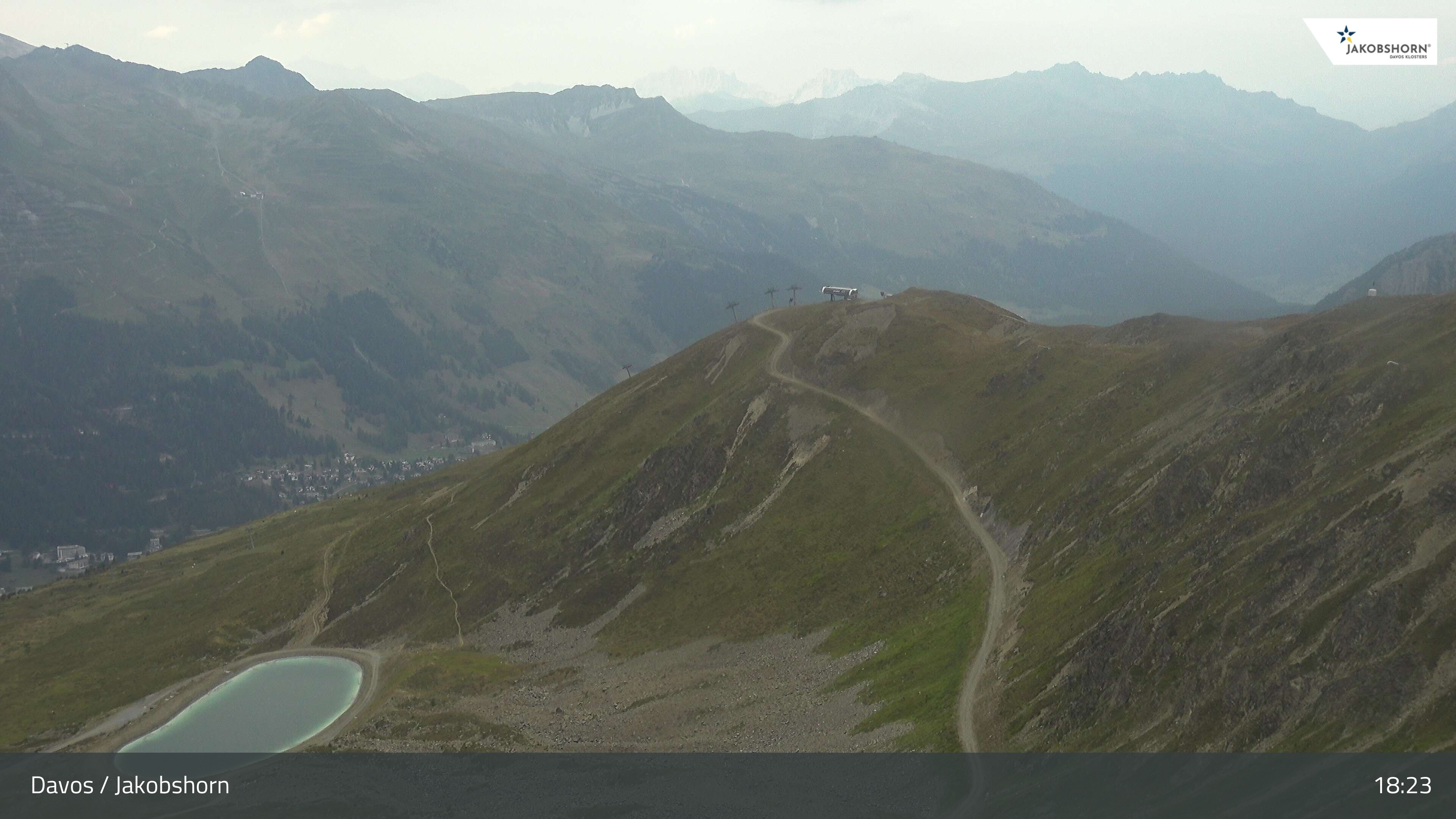 Archived image Webcam Jakobshorn - View to Brämabüel