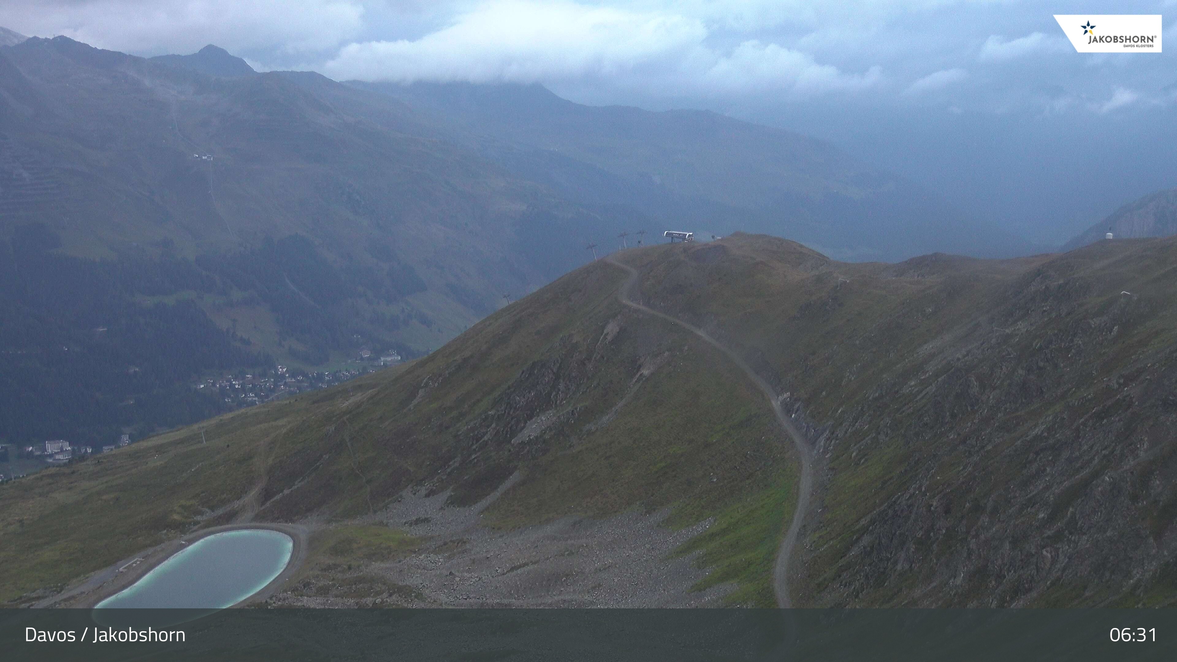 Archived image Webcam Jakobshorn - View to Brämabüel
