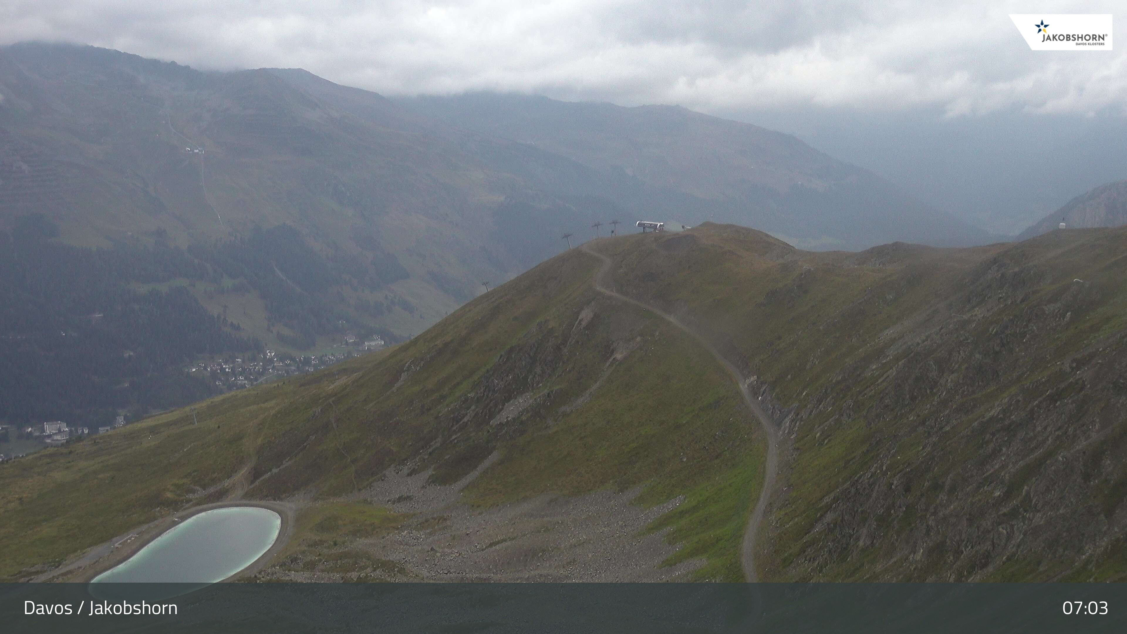 Archived image Webcam Jakobshorn - View to Brämabüel