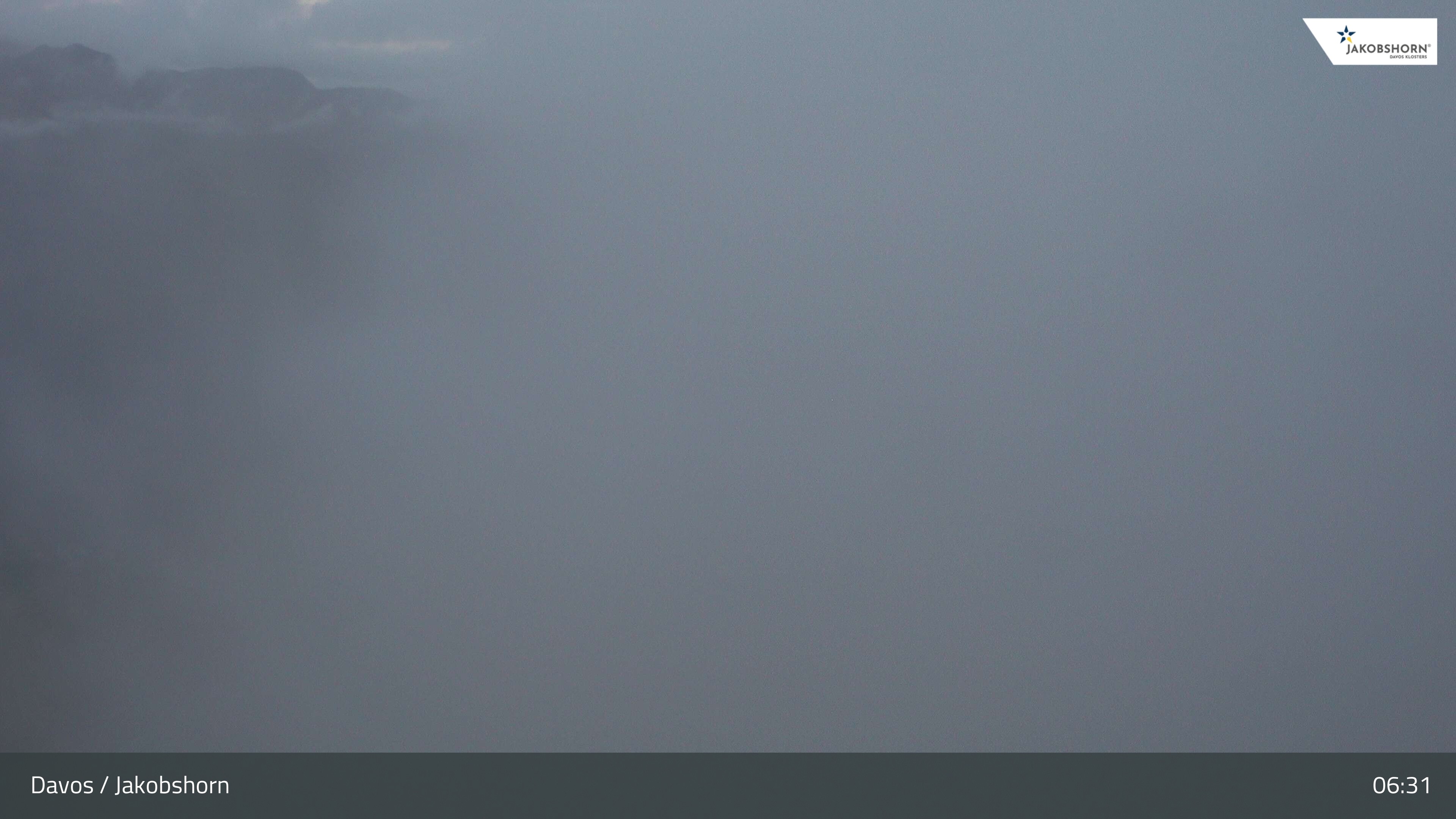 Archiv Foto Webcam Jakobshorn - Blick Richtung Brämabüel