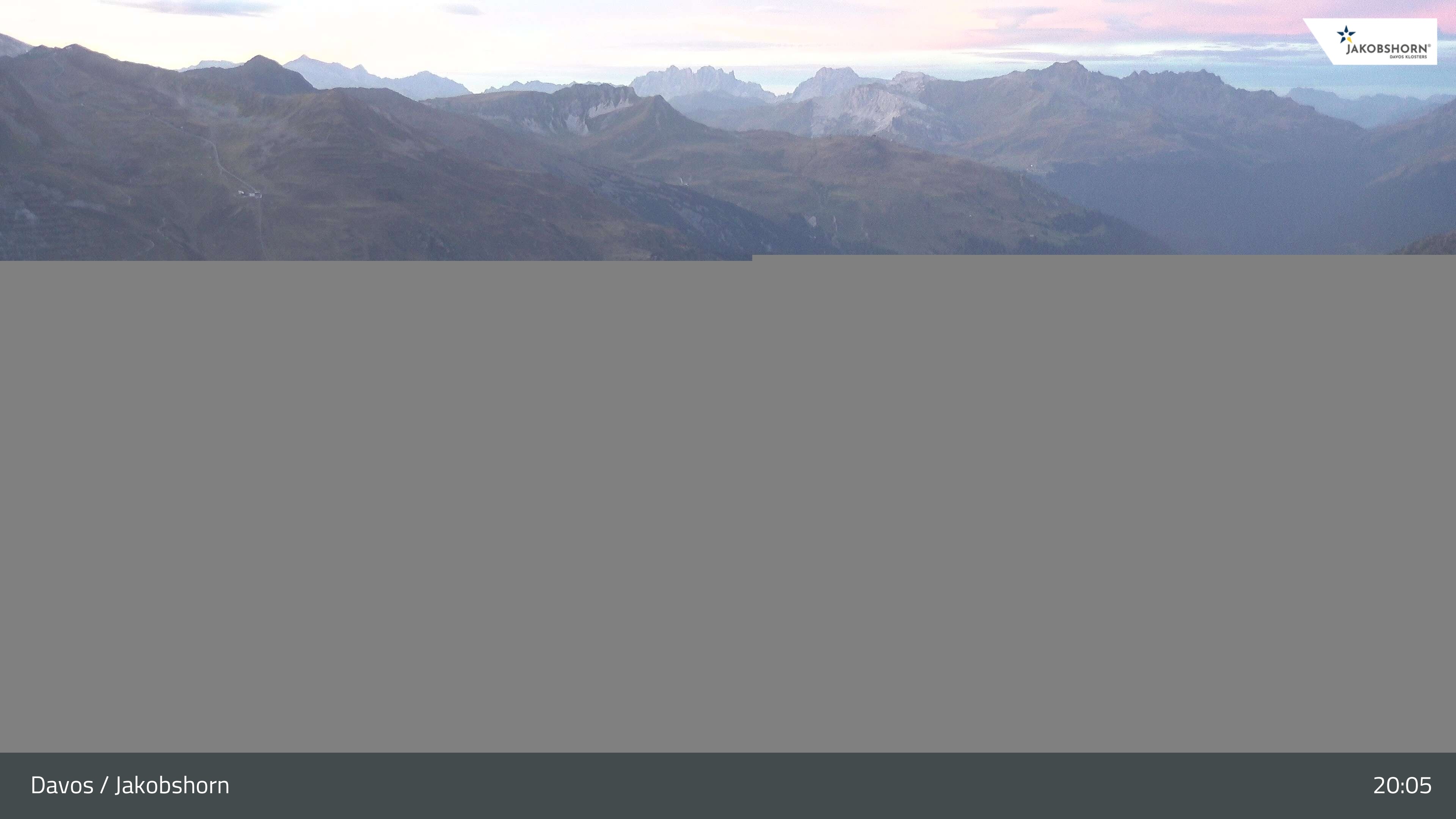 Archiv Foto Webcam Jakobshorn - Blick Richtung Brämabüel