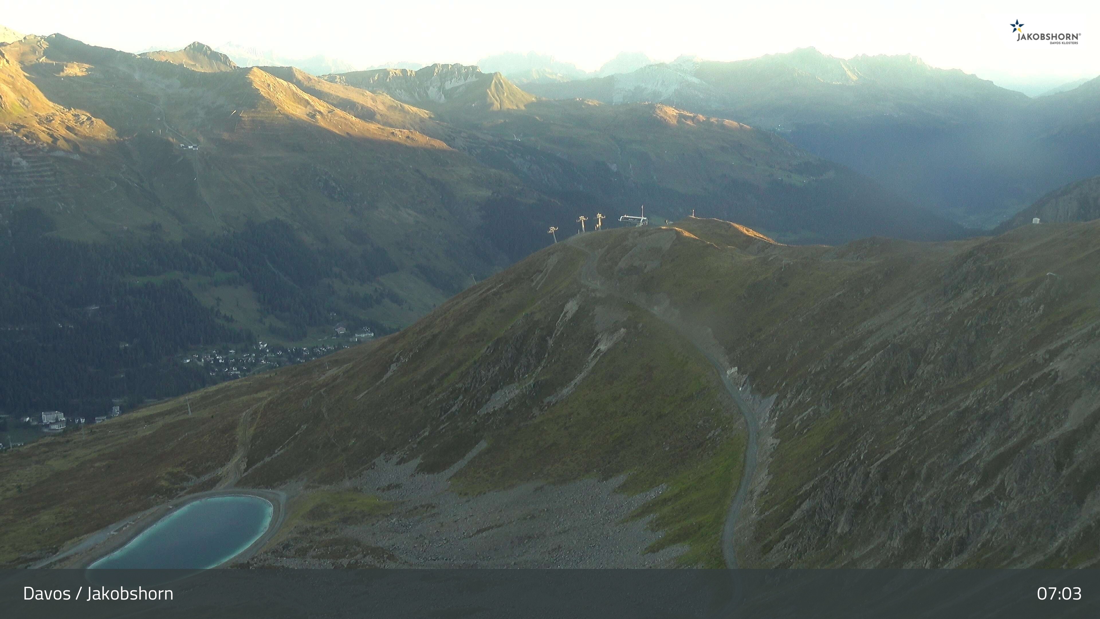 Archived image Webcam Jakobshorn - View to Brämabüel