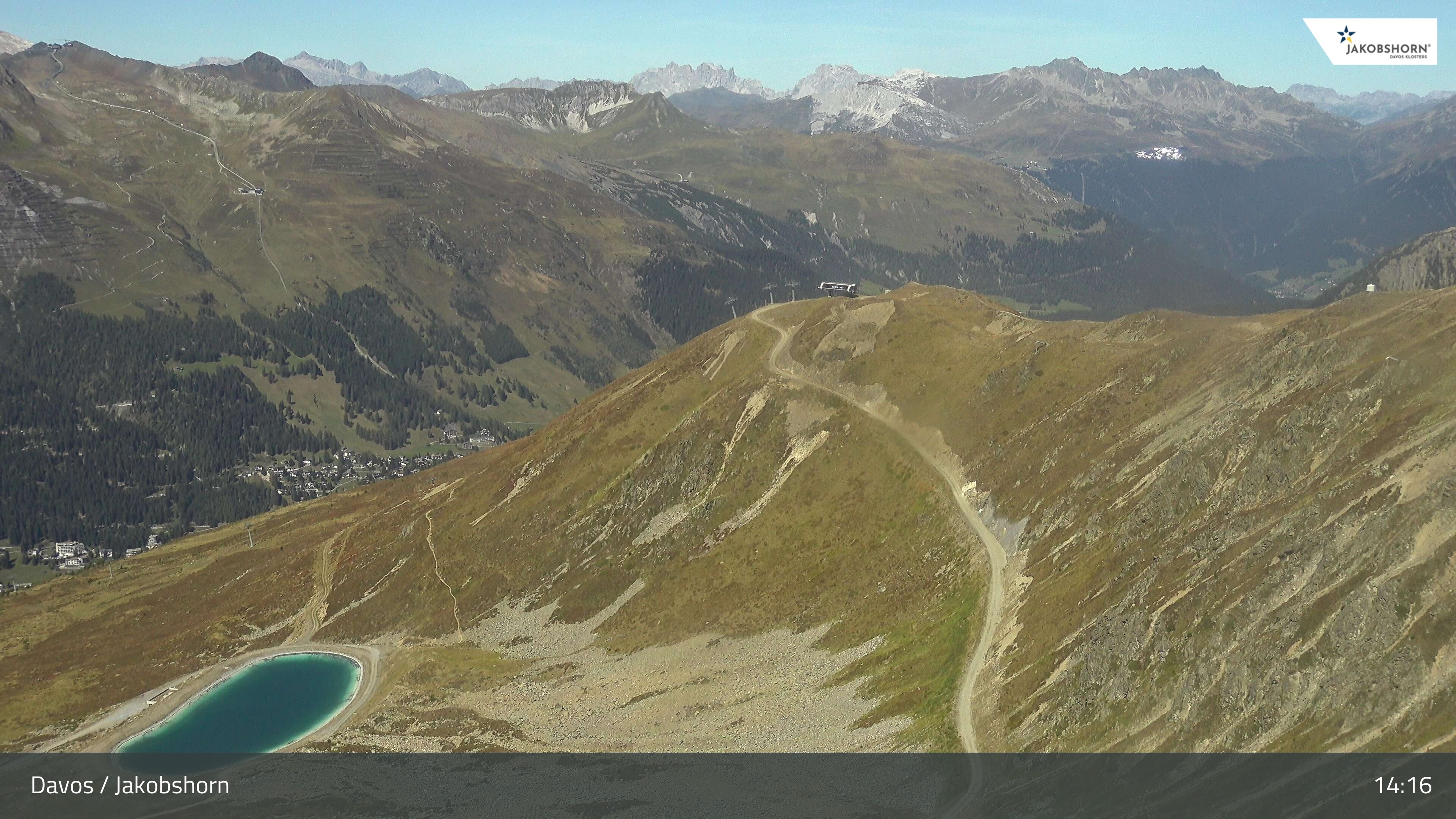 Archived image Webcam Jakobshorn - View to Brämabüel