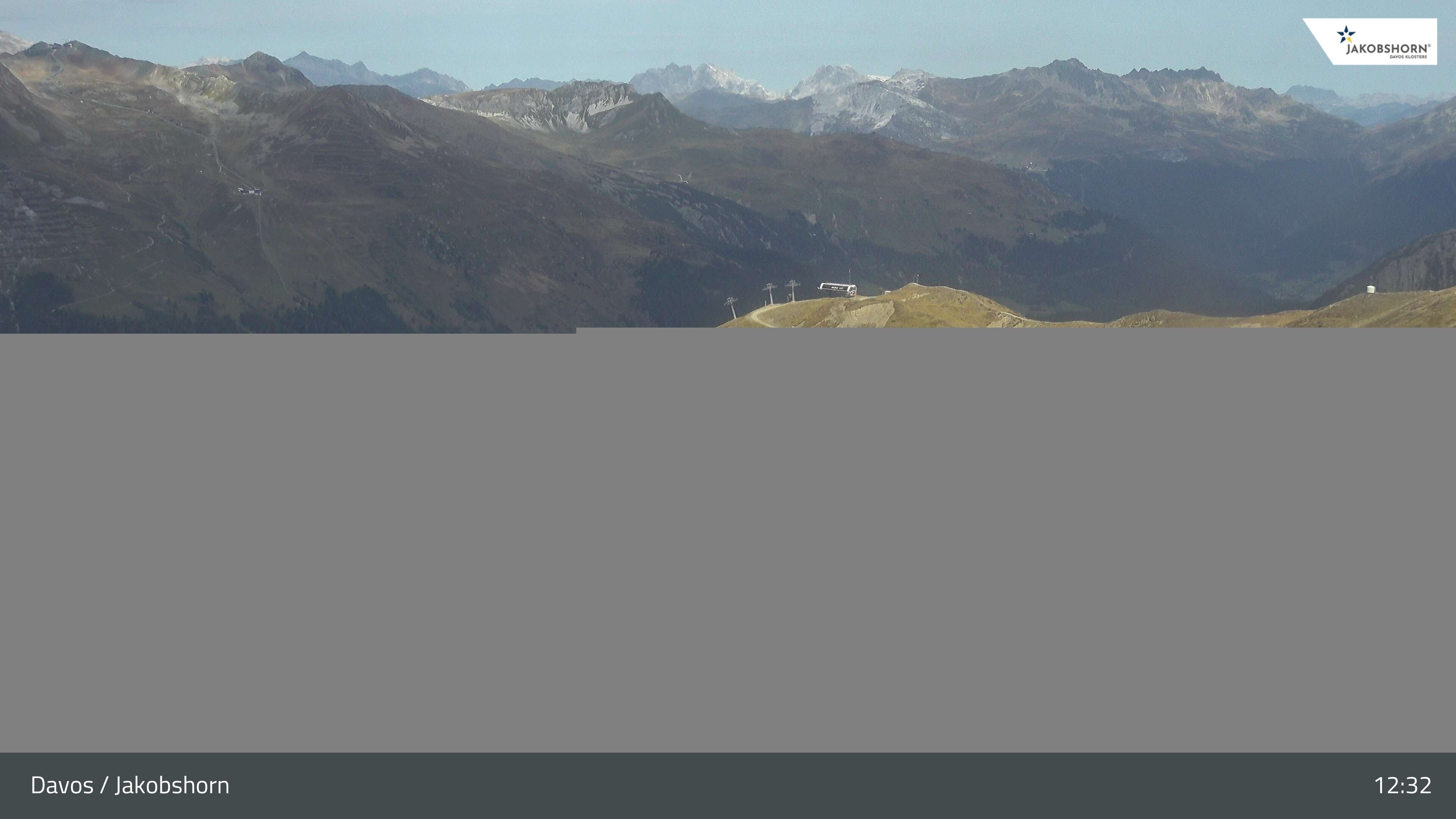 Archiv Foto Webcam Jakobshorn - Blick Richtung Brämabüel