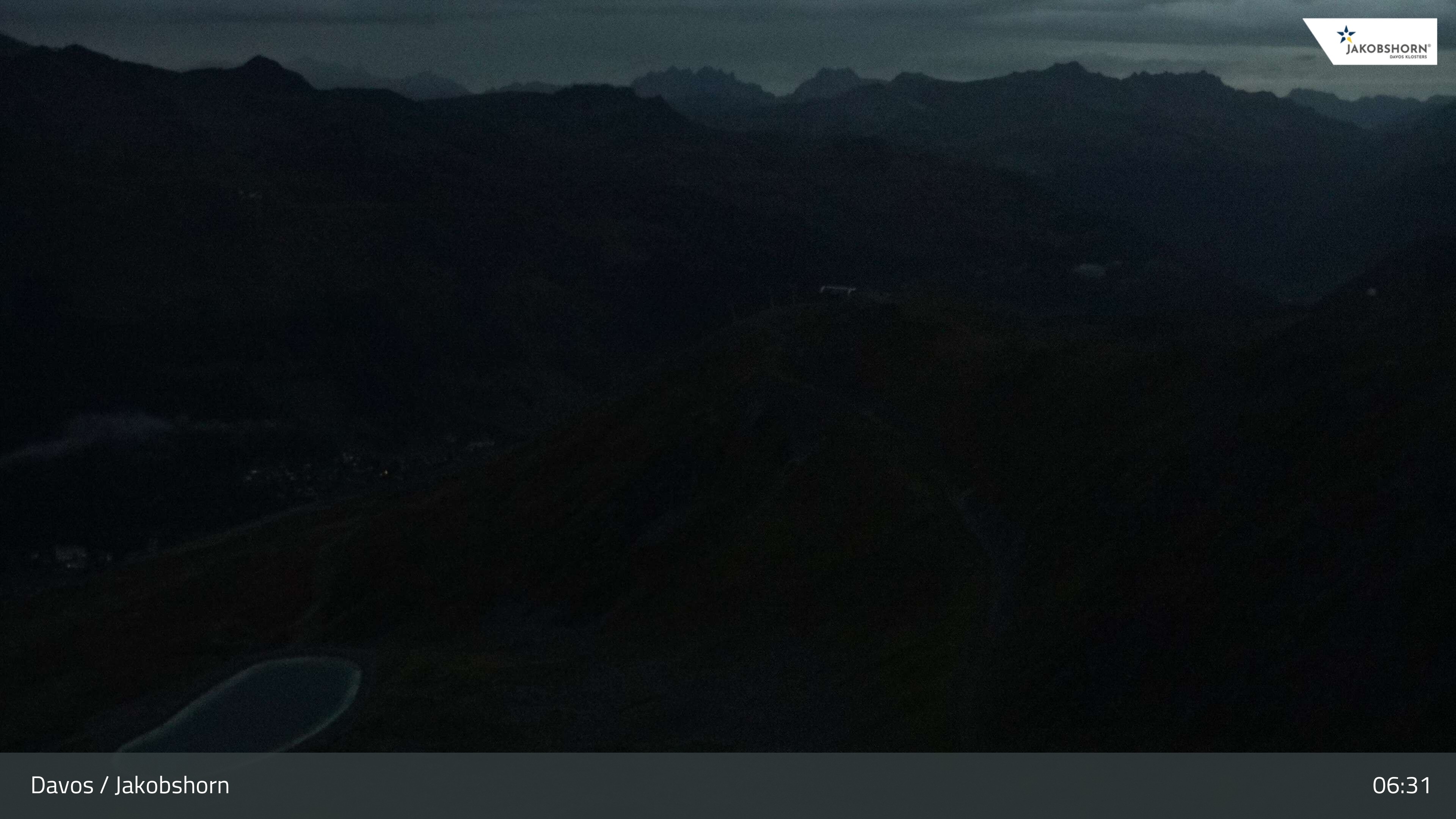 Archiv Foto Webcam Jakobshorn - Blick Richtung Brämabüel