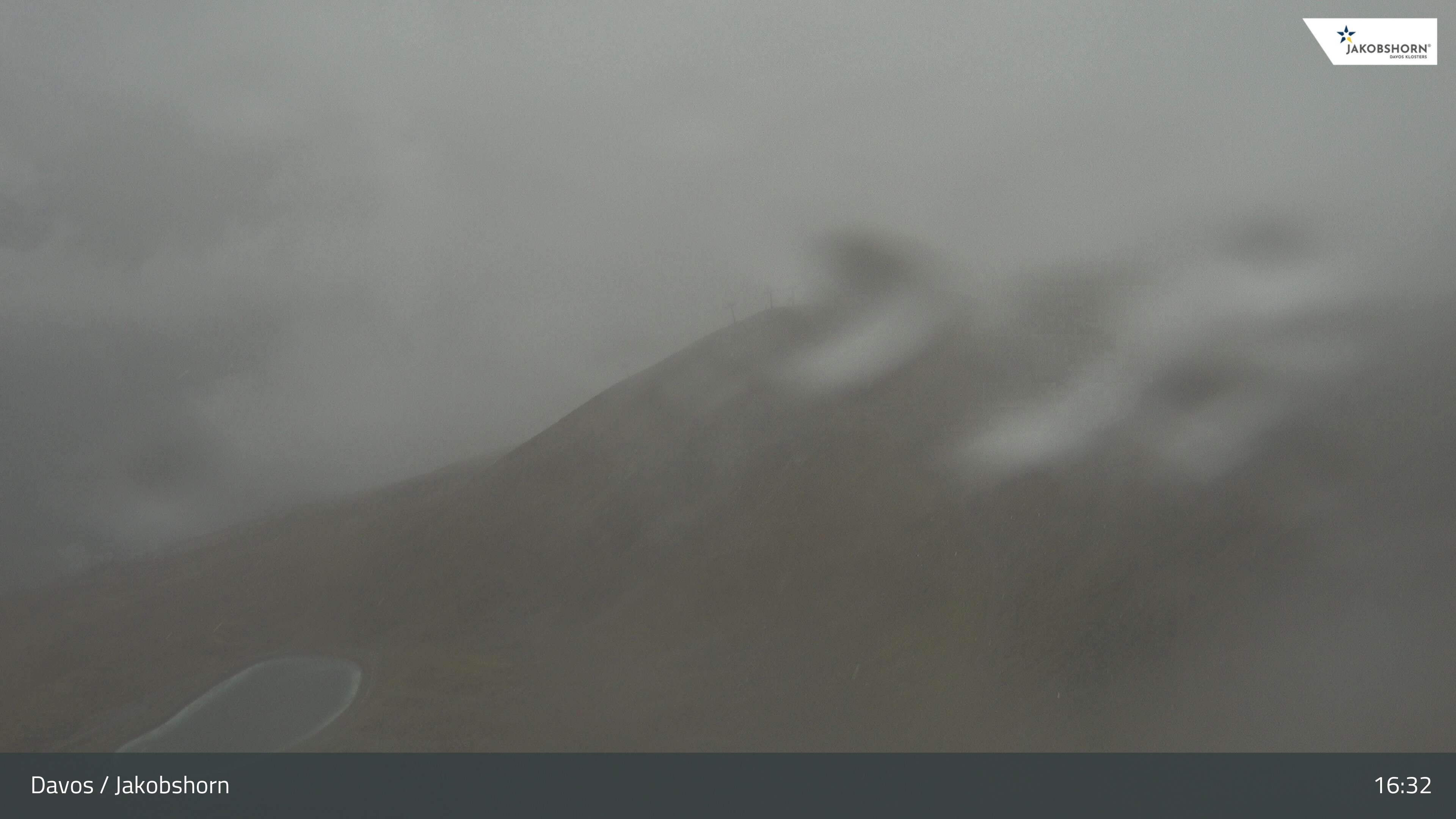 Archiv Foto Webcam Jakobshorn - Blick Richtung Brämabüel