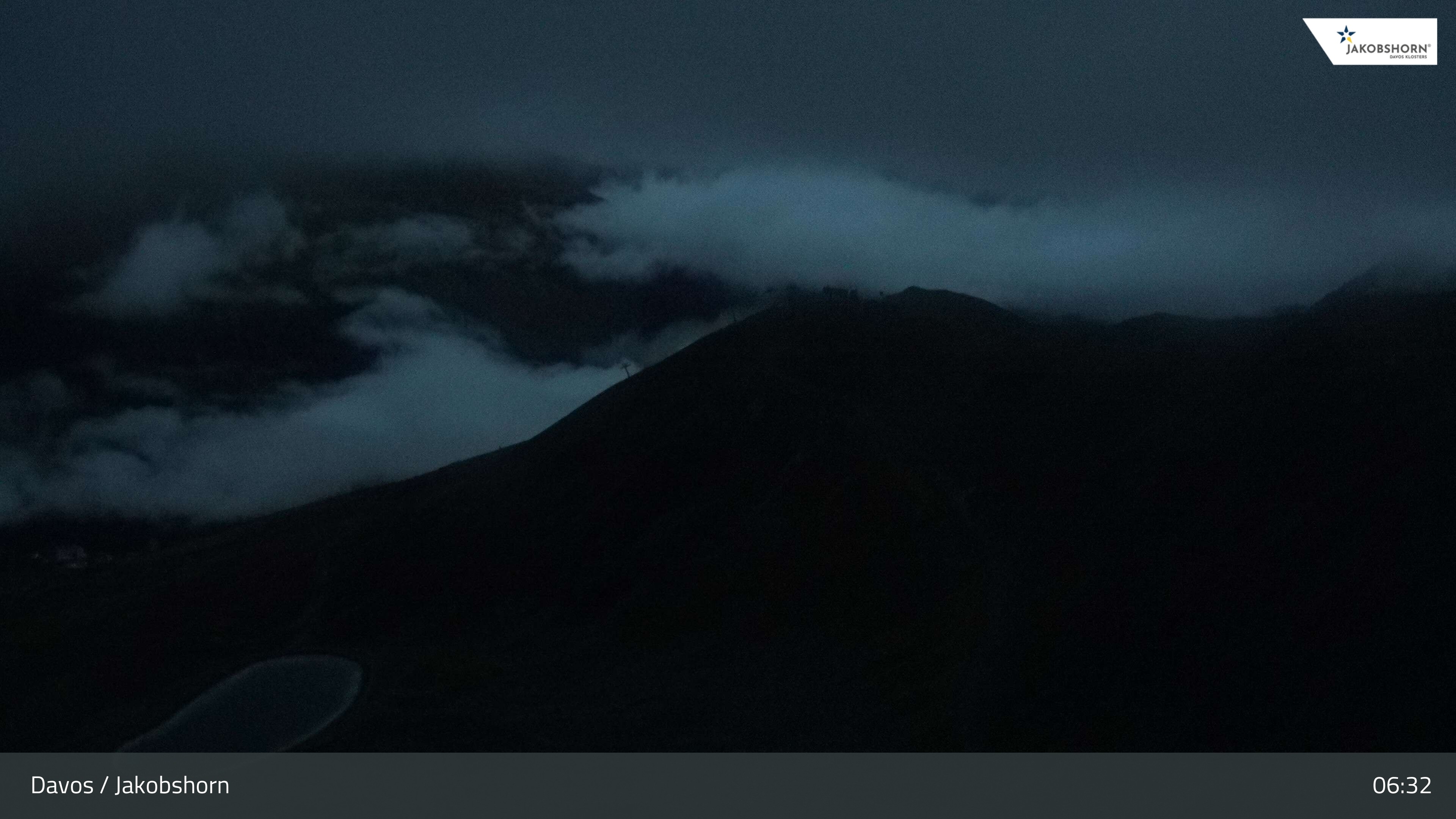 Archiv Foto Webcam Jakobshorn - Blick Richtung Brämabüel