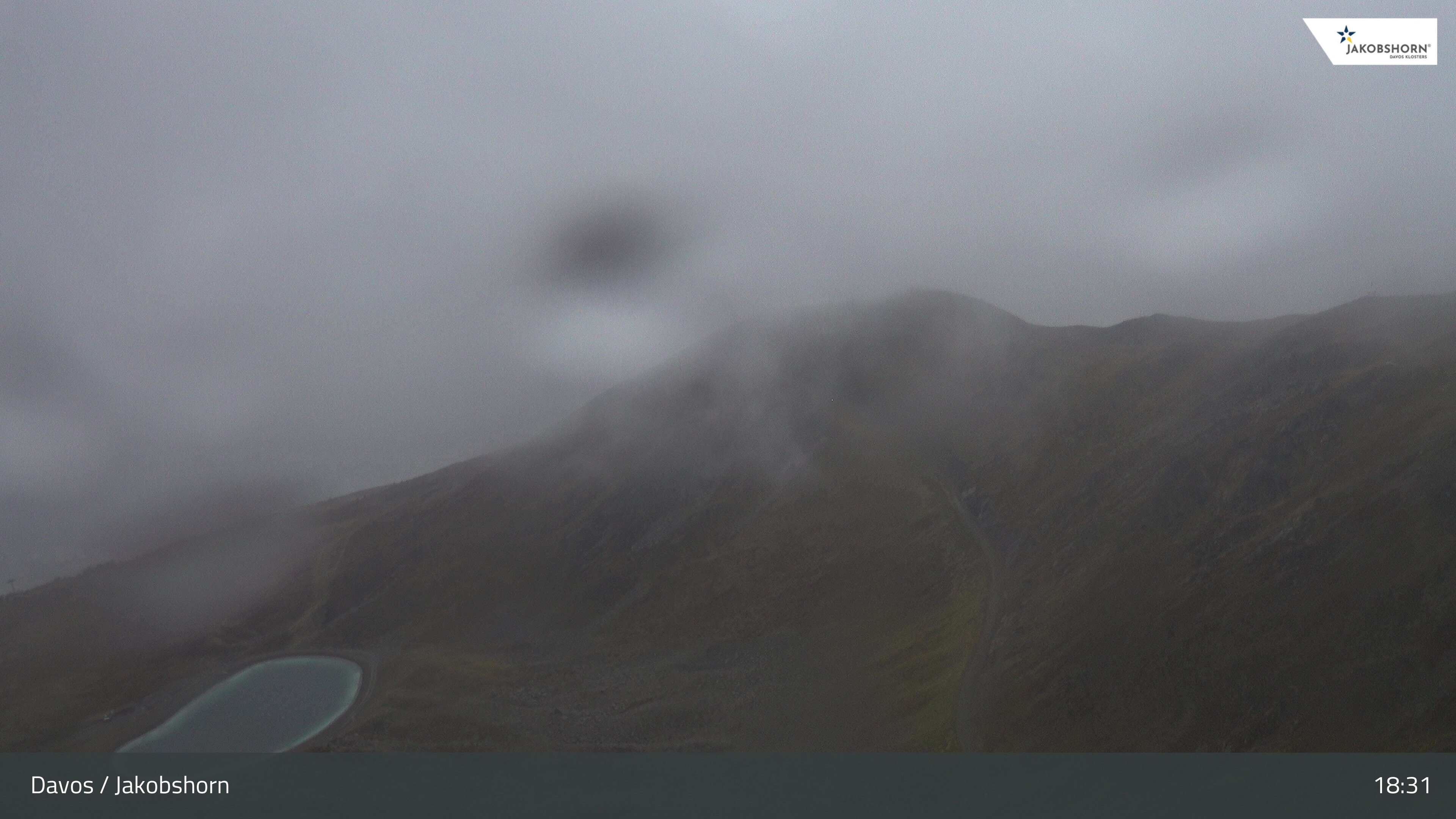 Archiv Foto Webcam Jakobshorn - Blick Richtung Brämabüel