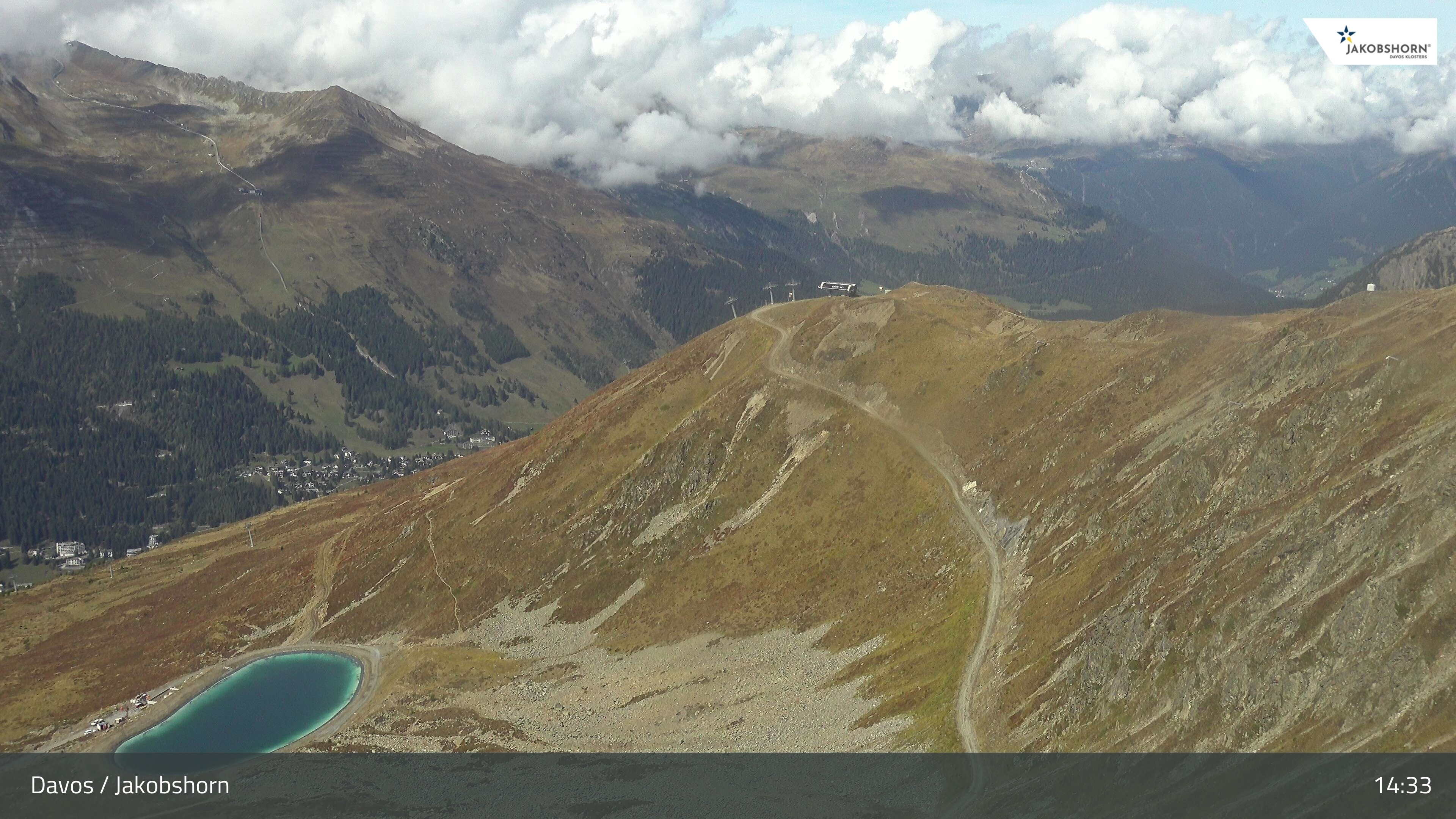Archived image Webcam Jakobshorn - View to Brämabüel