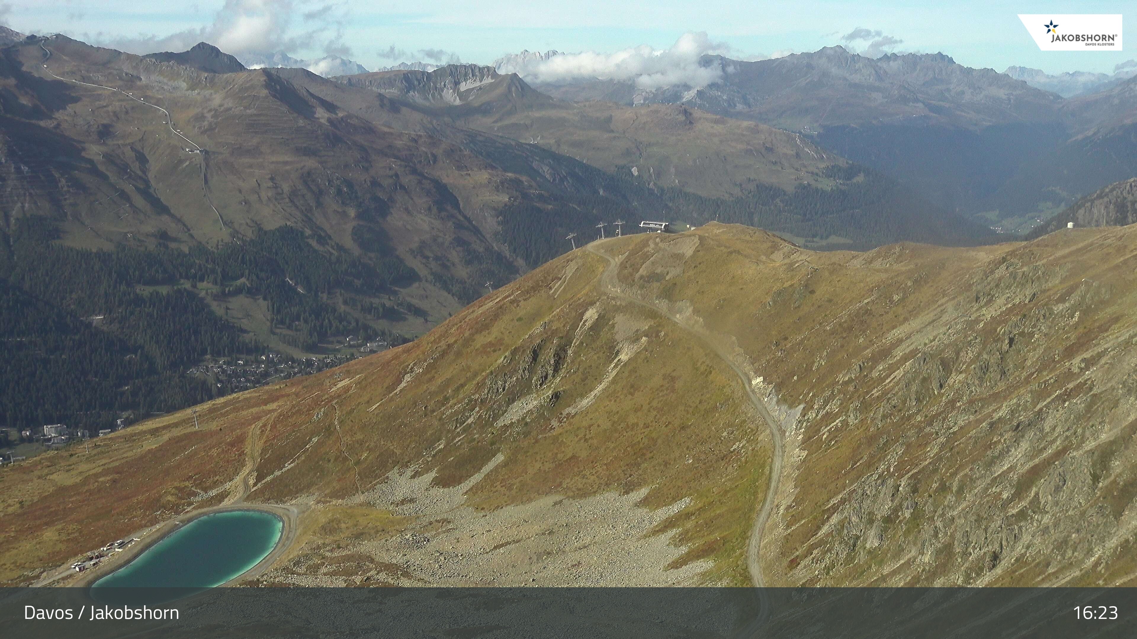 Archived image Webcam Jakobshorn - View to Brämabüel
