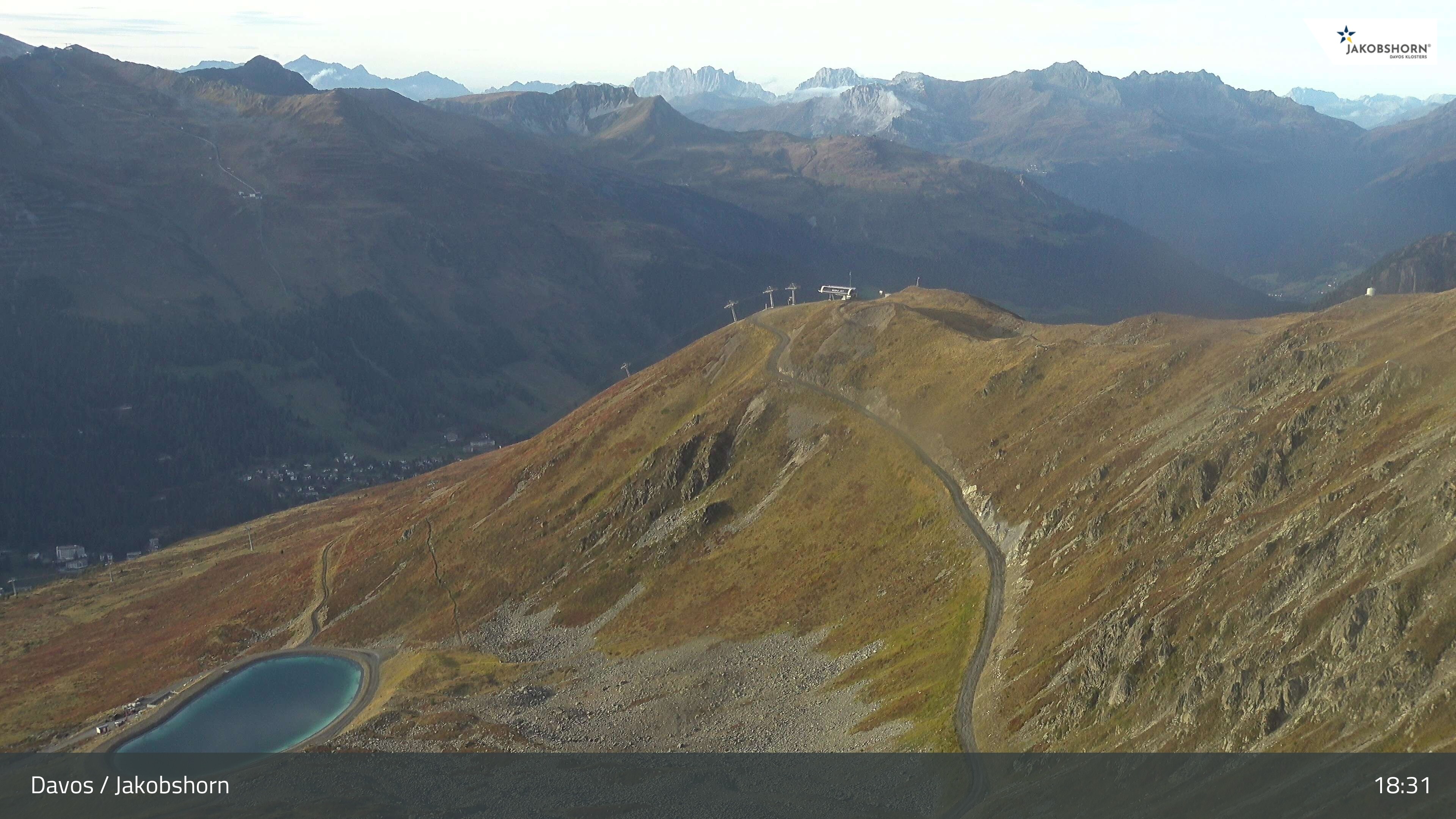 Archived image Webcam Jakobshorn - View to Brämabüel