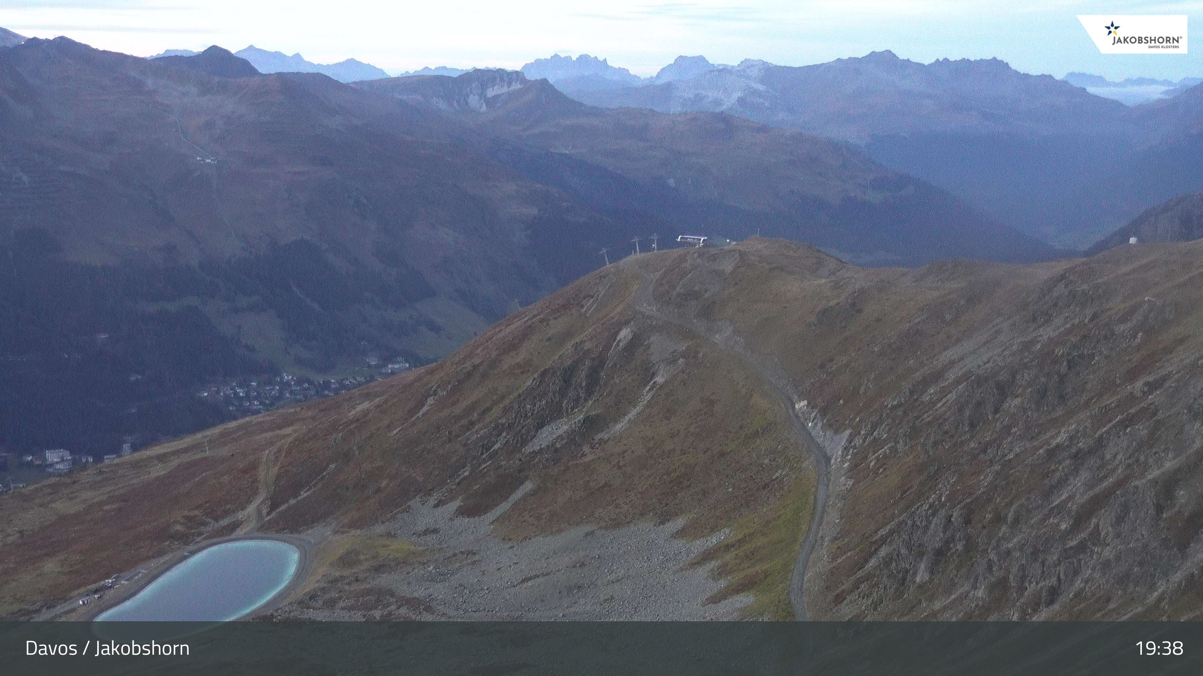 Archived image Webcam Jakobshorn - View to Brämabüel