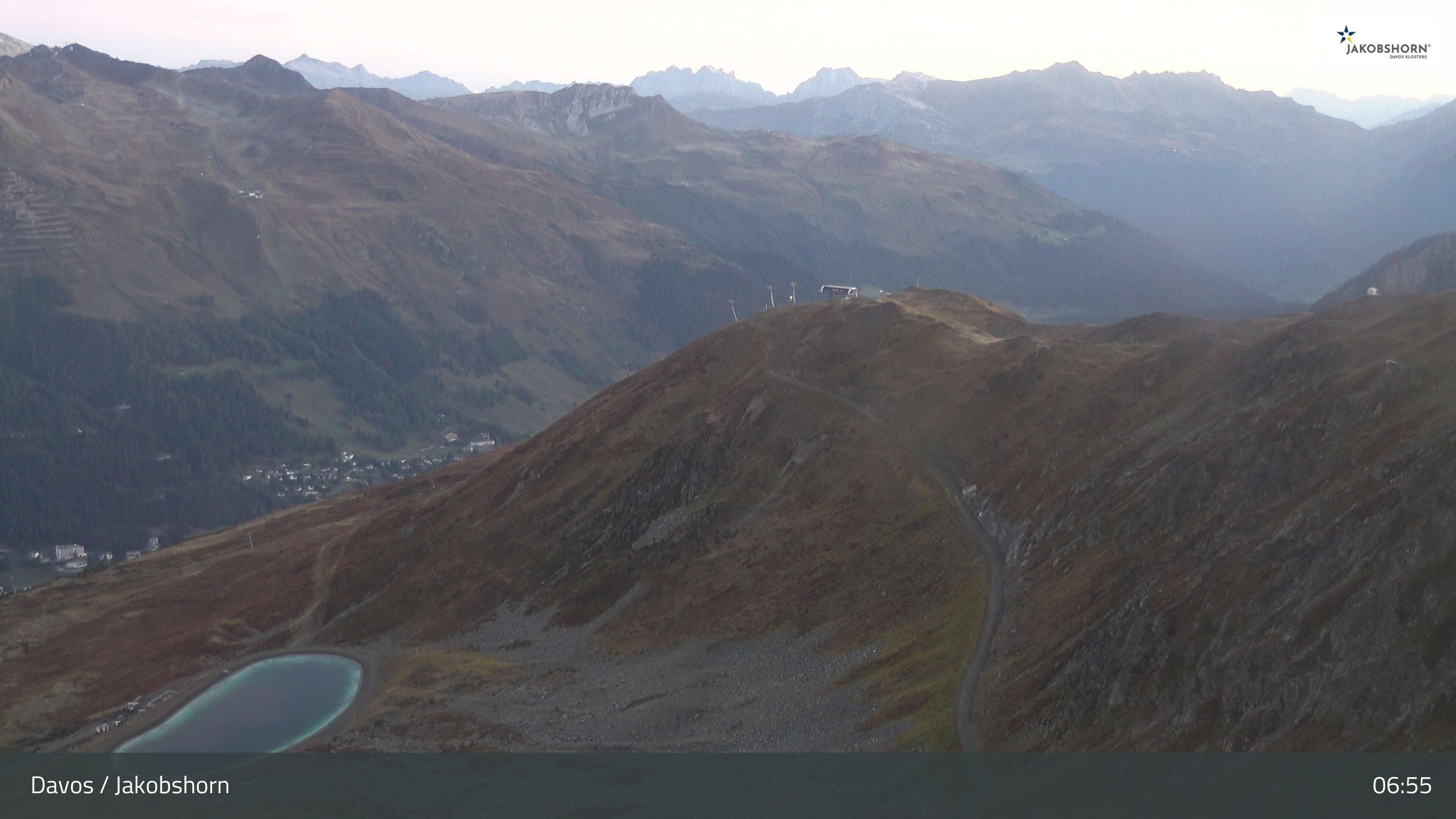 Archived image Webcam Jakobshorn - View to Brämabüel