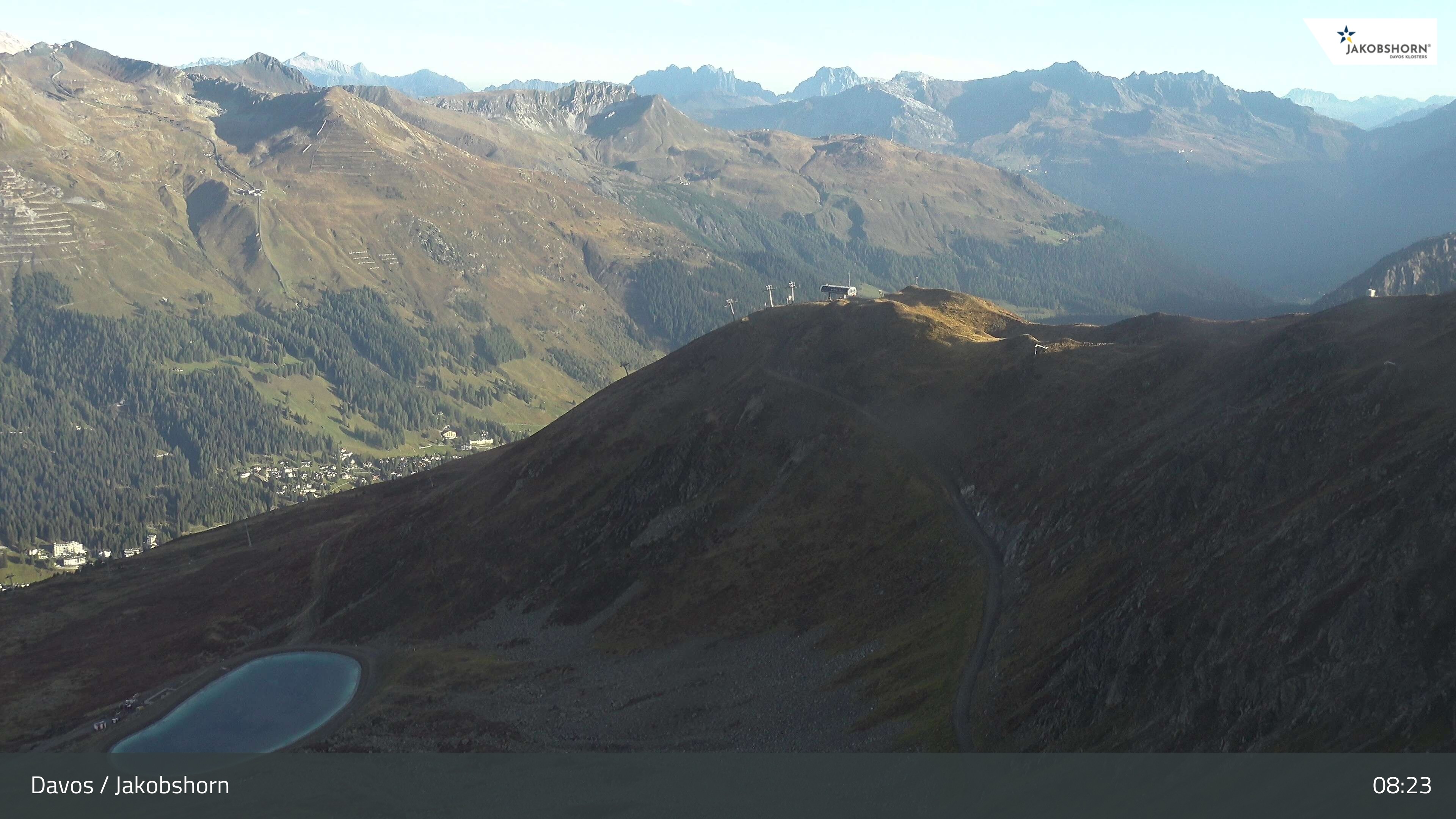 Archived image Webcam Jakobshorn - View to Brämabüel