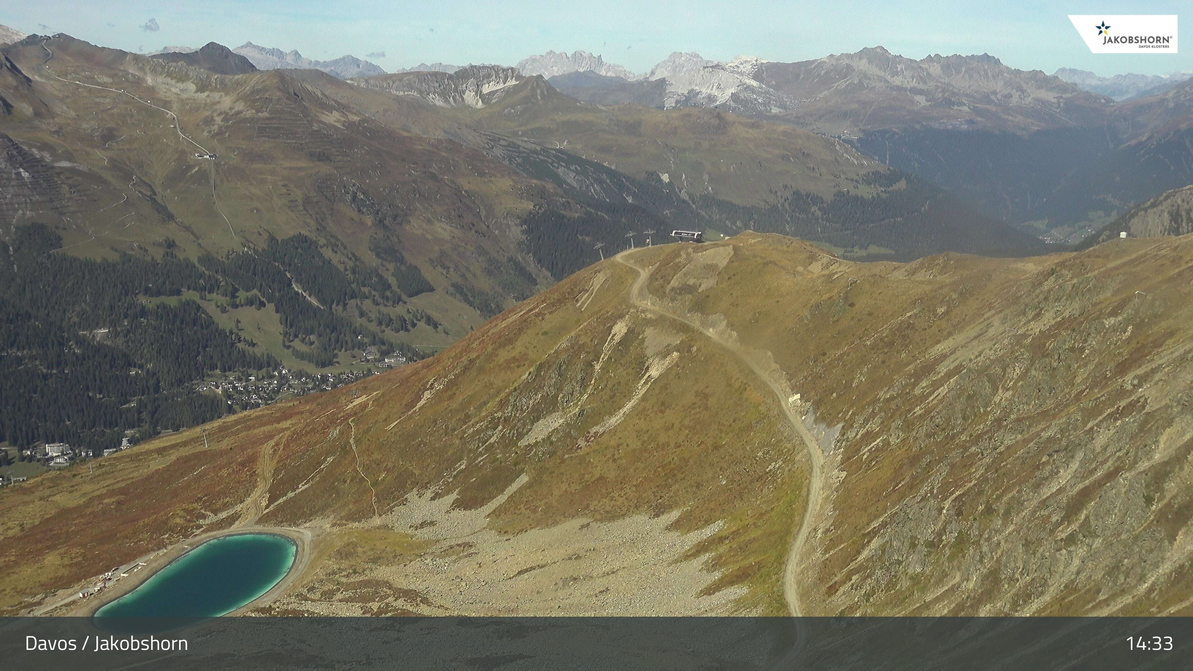 Archived image Webcam Jakobshorn - View to Brämabüel