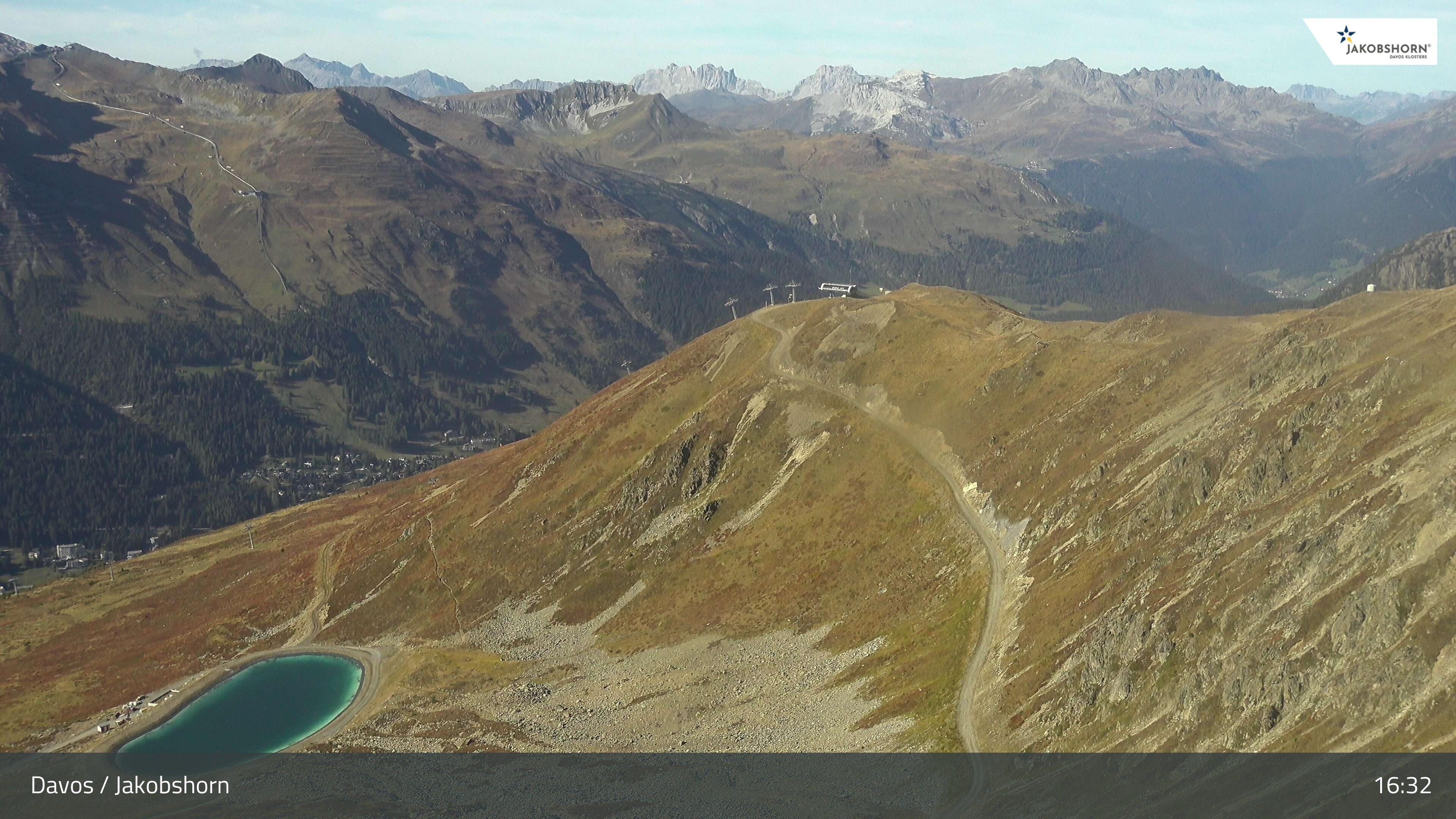 Archived image Webcam Jakobshorn - View to Brämabüel