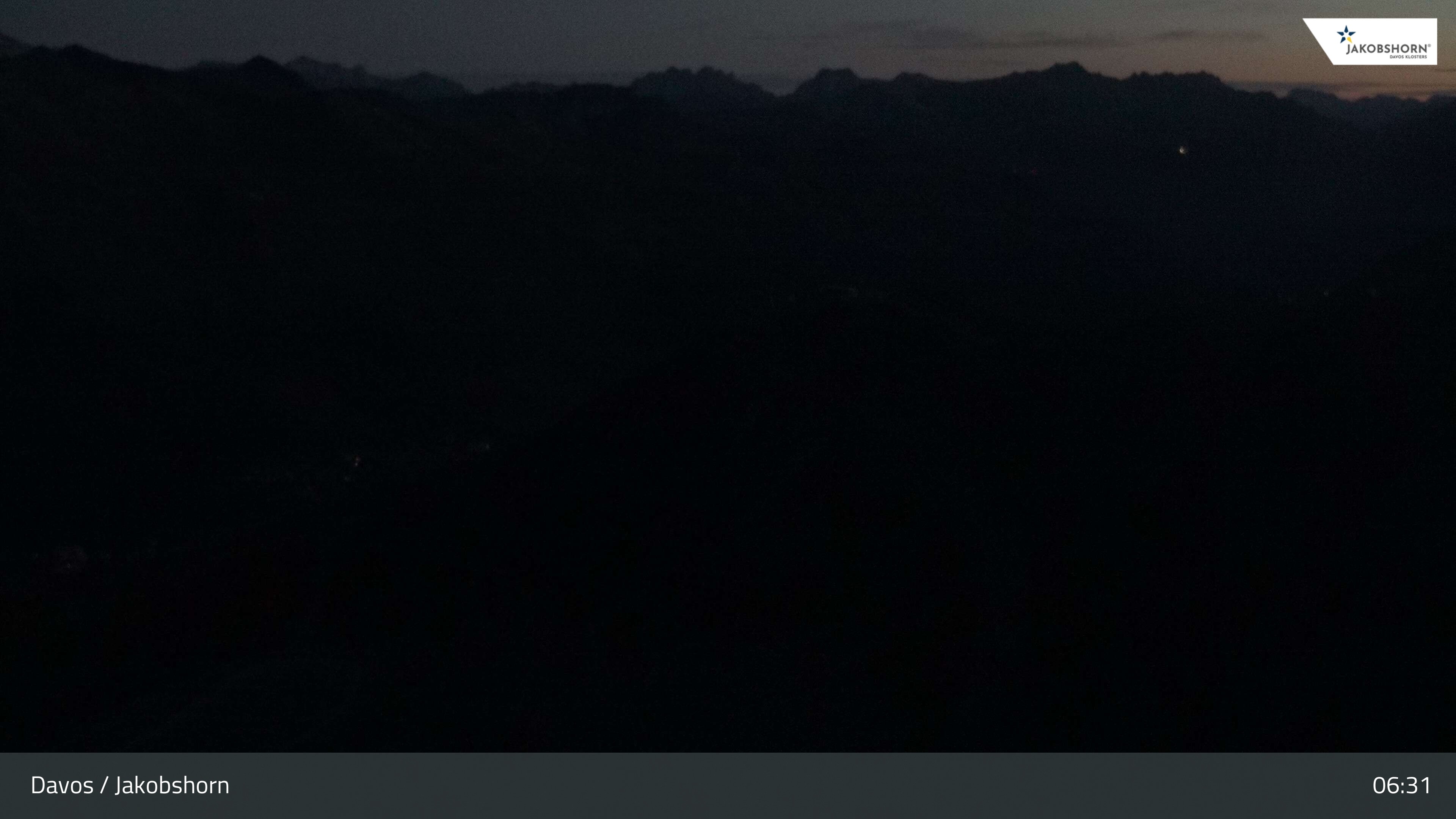Archiv Foto Webcam Jakobshorn - Blick Richtung Brämabüel