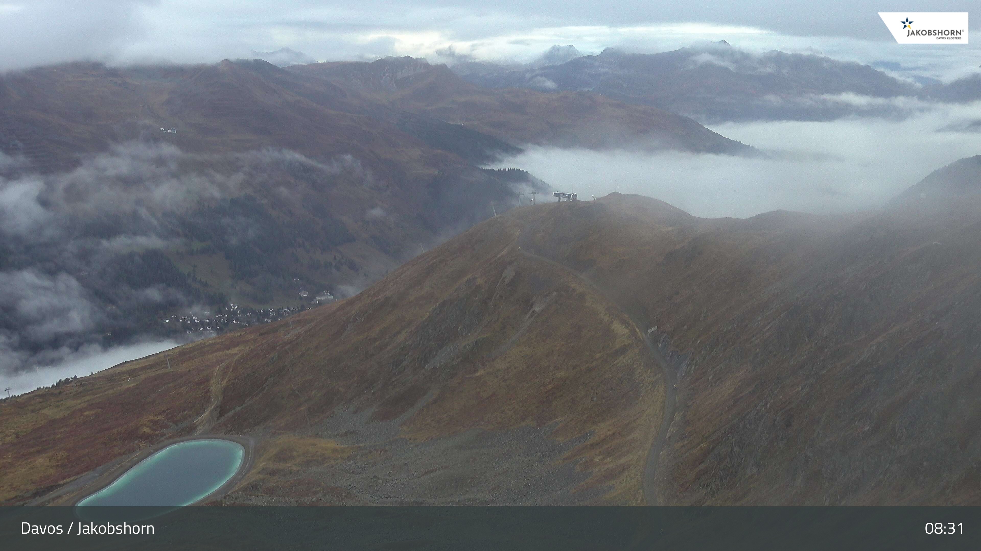 Archived image Webcam Jakobshorn - View to Brämabüel