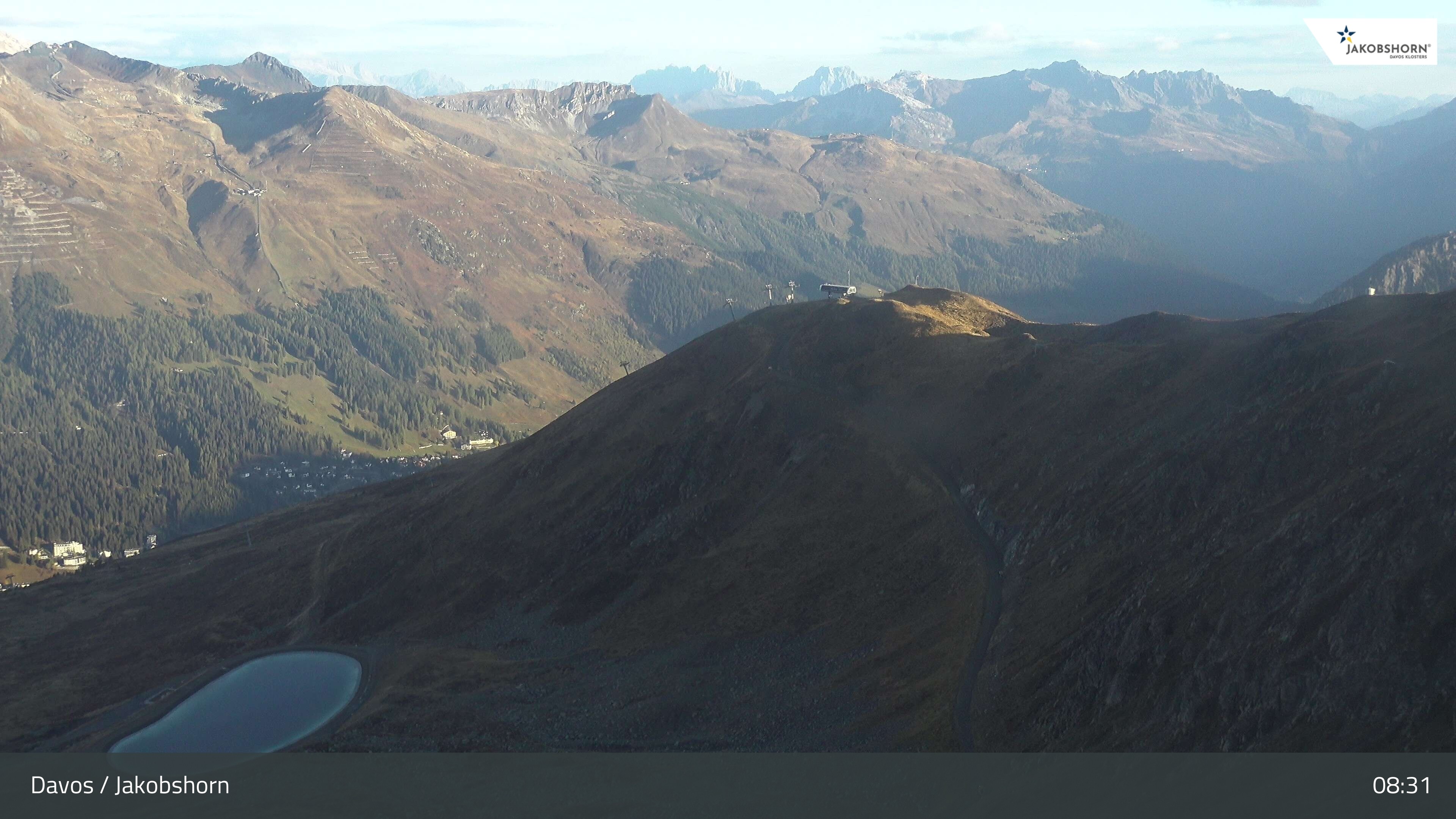 Archived image Webcam Jakobshorn - View to Brämabüel