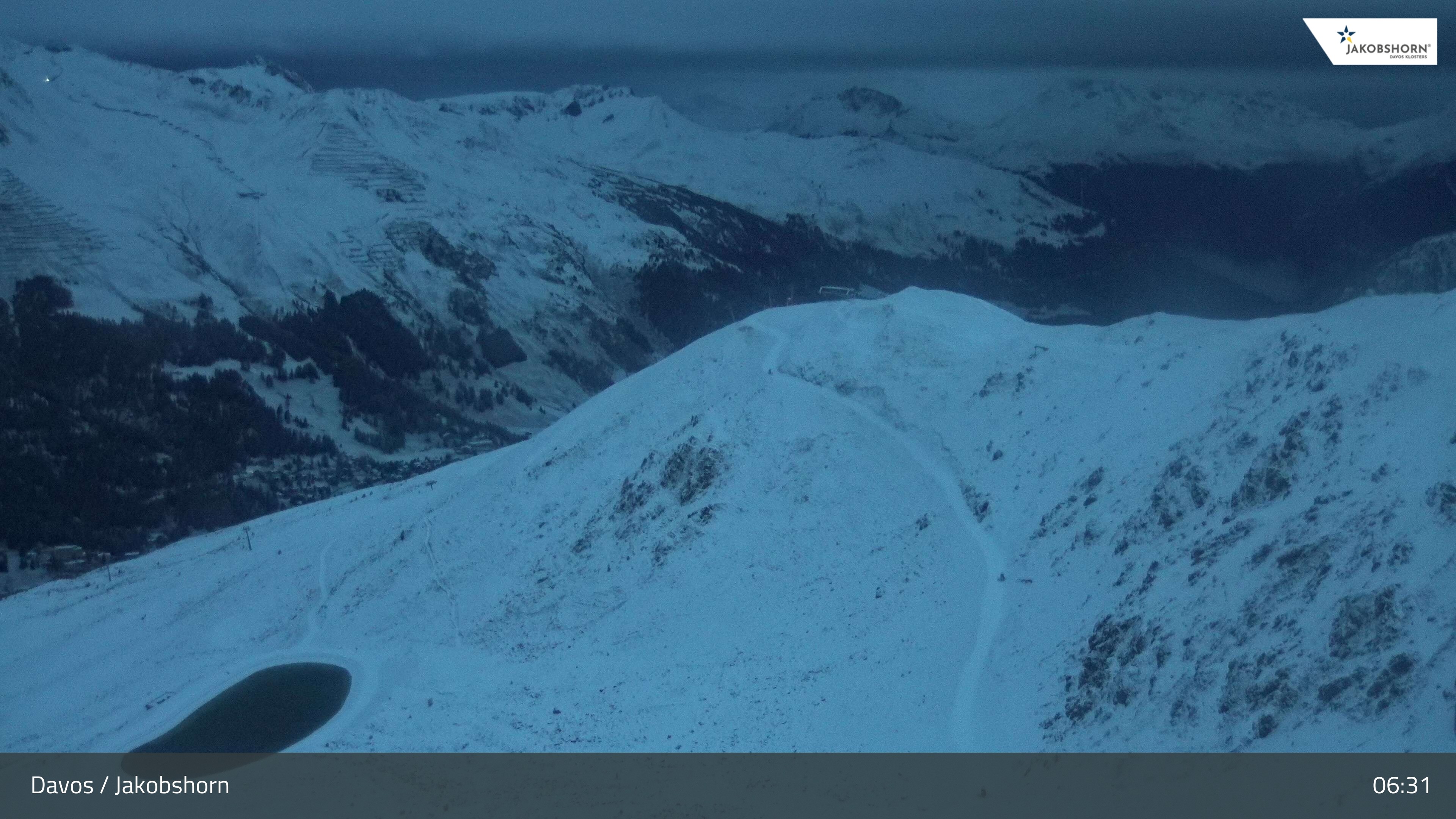 Archived image Webcam Jakobshorn - View to Brämabüel